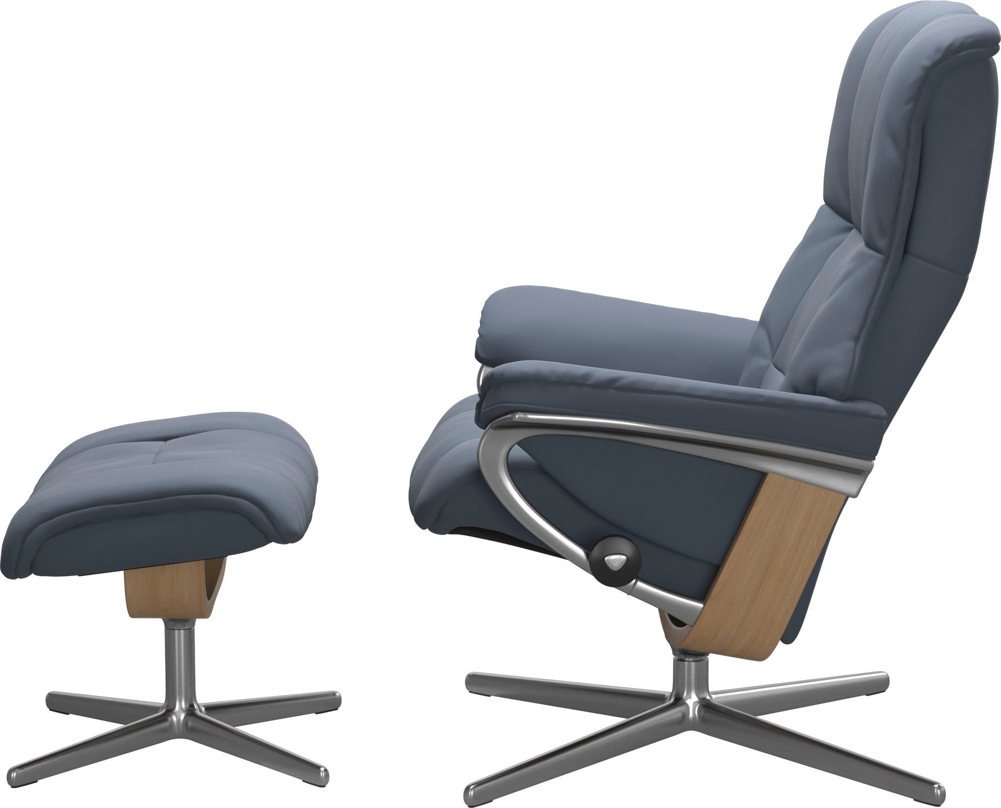 Stressless® Relaxsessel »Mayfair«, mit Cross Base, Größe S, M & L, Holzakzent Eiche