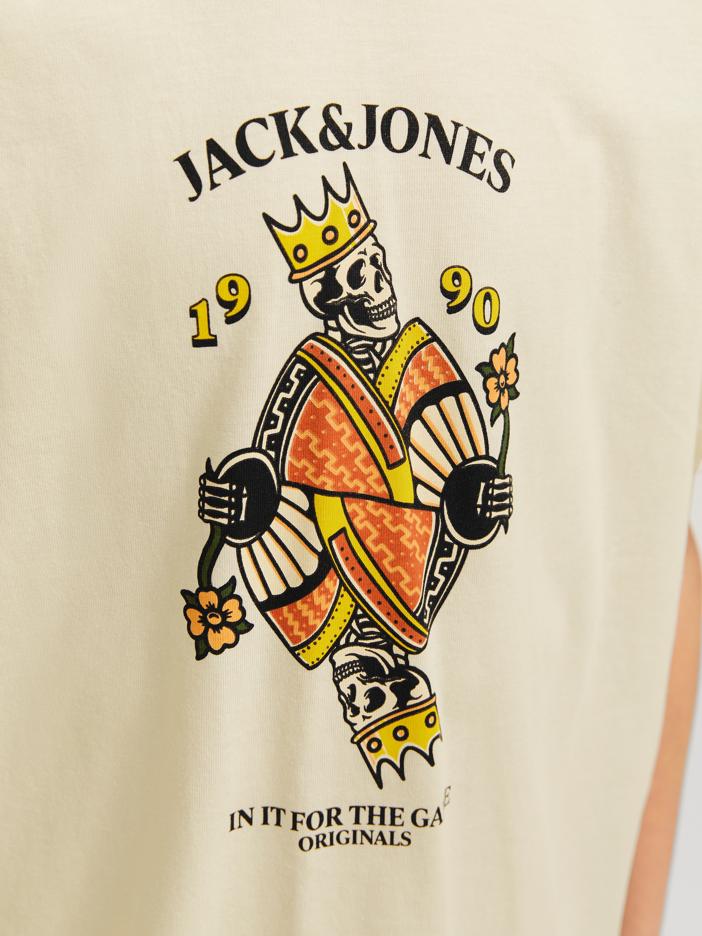 Jack & Jones Junior T-Shirt »JORANATOMY SKULL TEE SS CREW NECK SN JNR«