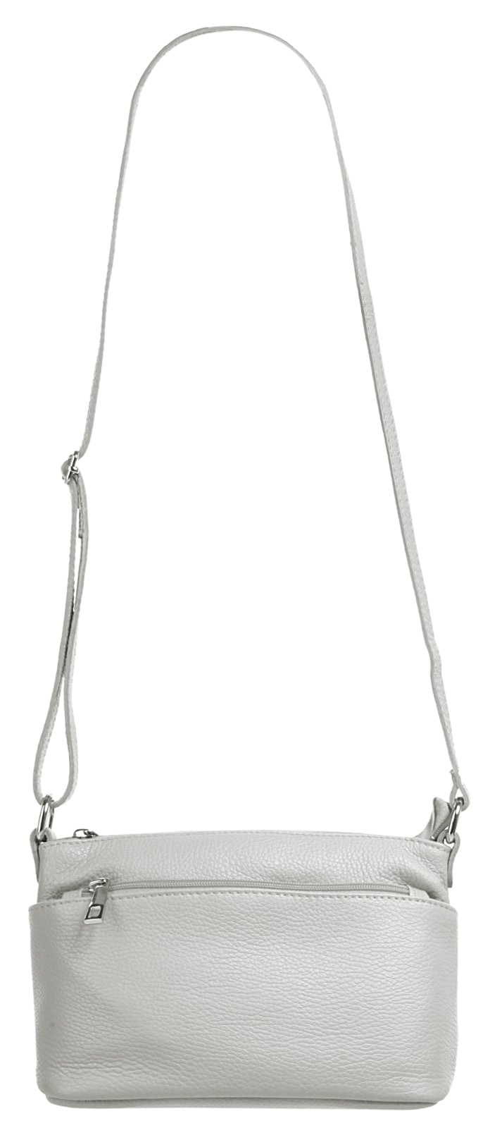 Cluty Umhängetasche echt Leder, Made in Italy