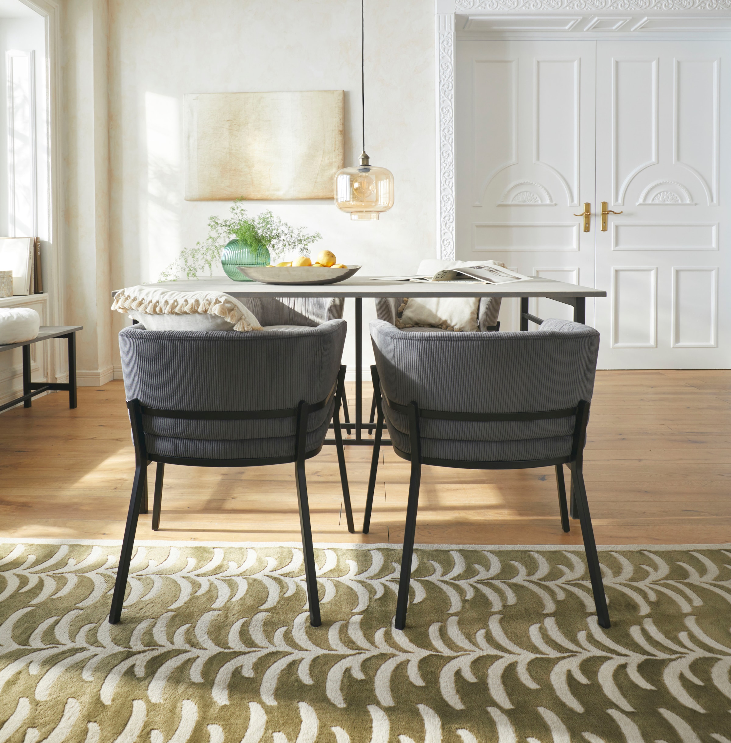 8. Bild von Guido Maria Kretschmer Home&Living Esstisch »Sare«, mit Echtholzfurnier aus Eiche