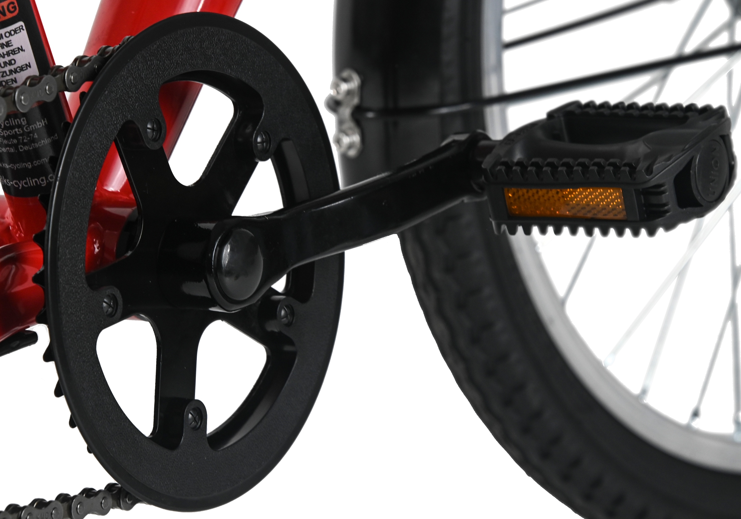 Dacapo Kinderfahrrad »20" Bobby Rot 1 Gang RH 27 cm mit Beleuchtung - Ab 6 Jahre« 1 Gang ohne Schaltung