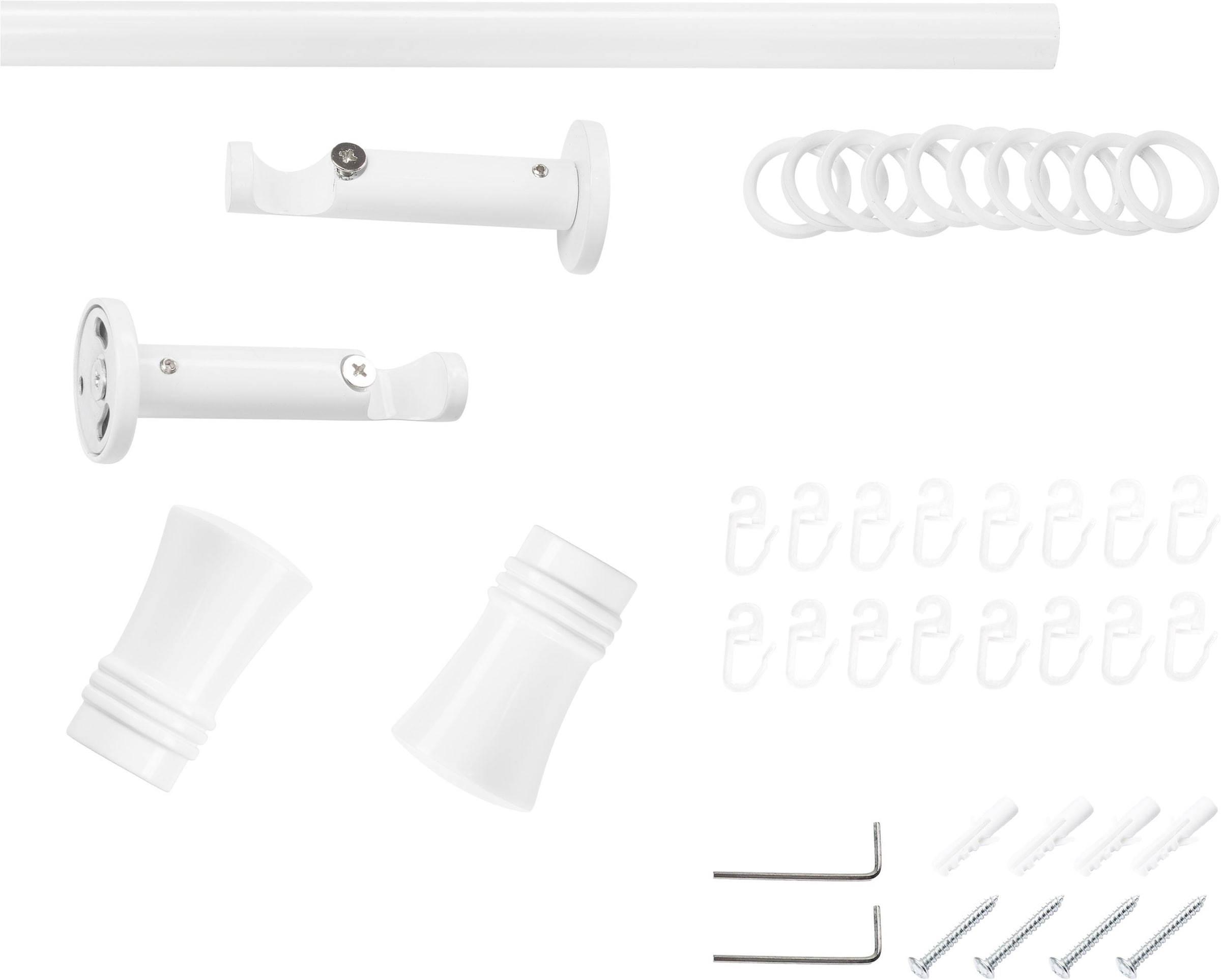 SN DECO GROUP Ø 19 mm 1 läufig-läufig Fixmaß;kürzbar