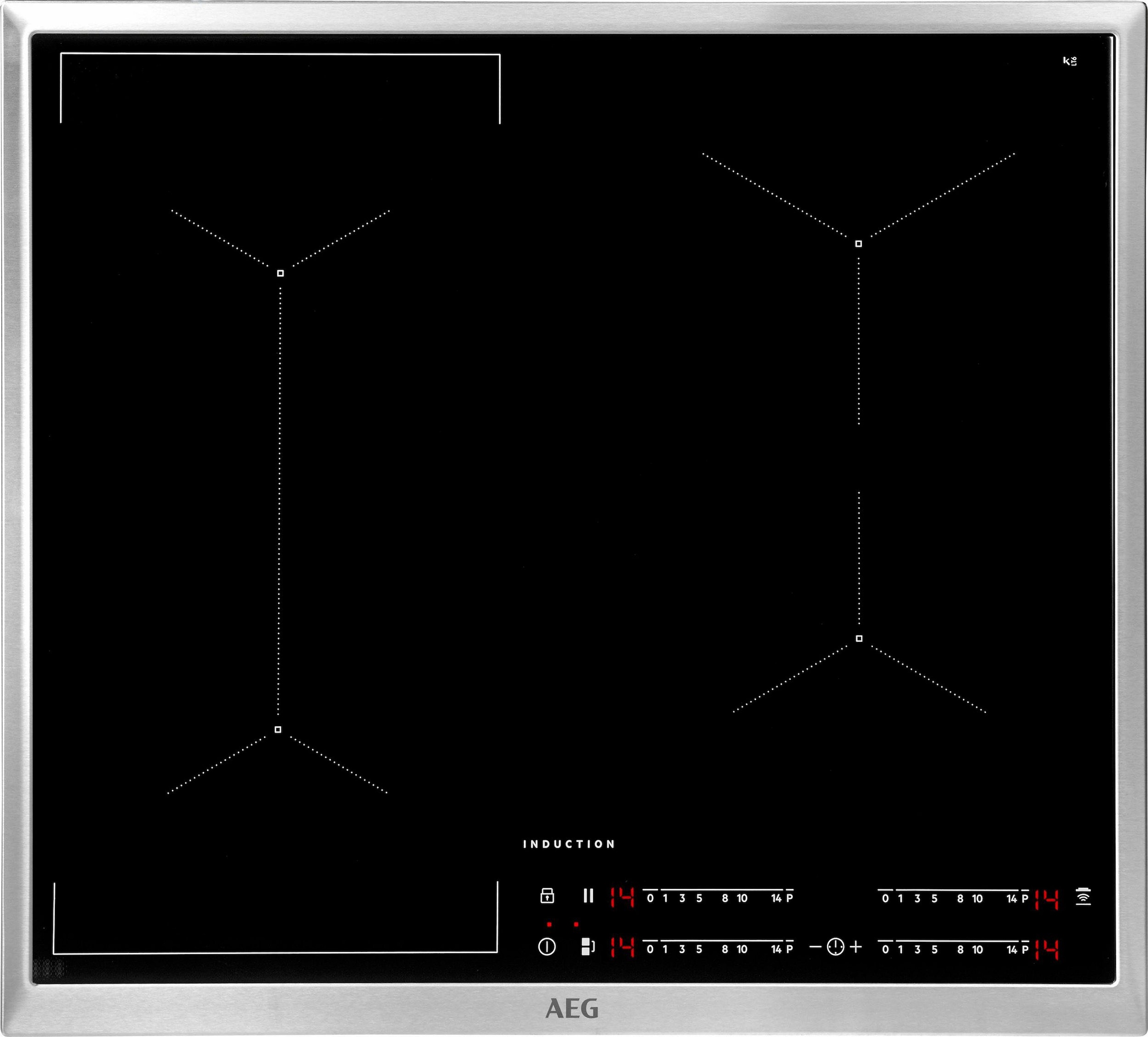 AEG Induktions-Kochfeld »IKE64441XB«, mit Hob²Hood - Funktion