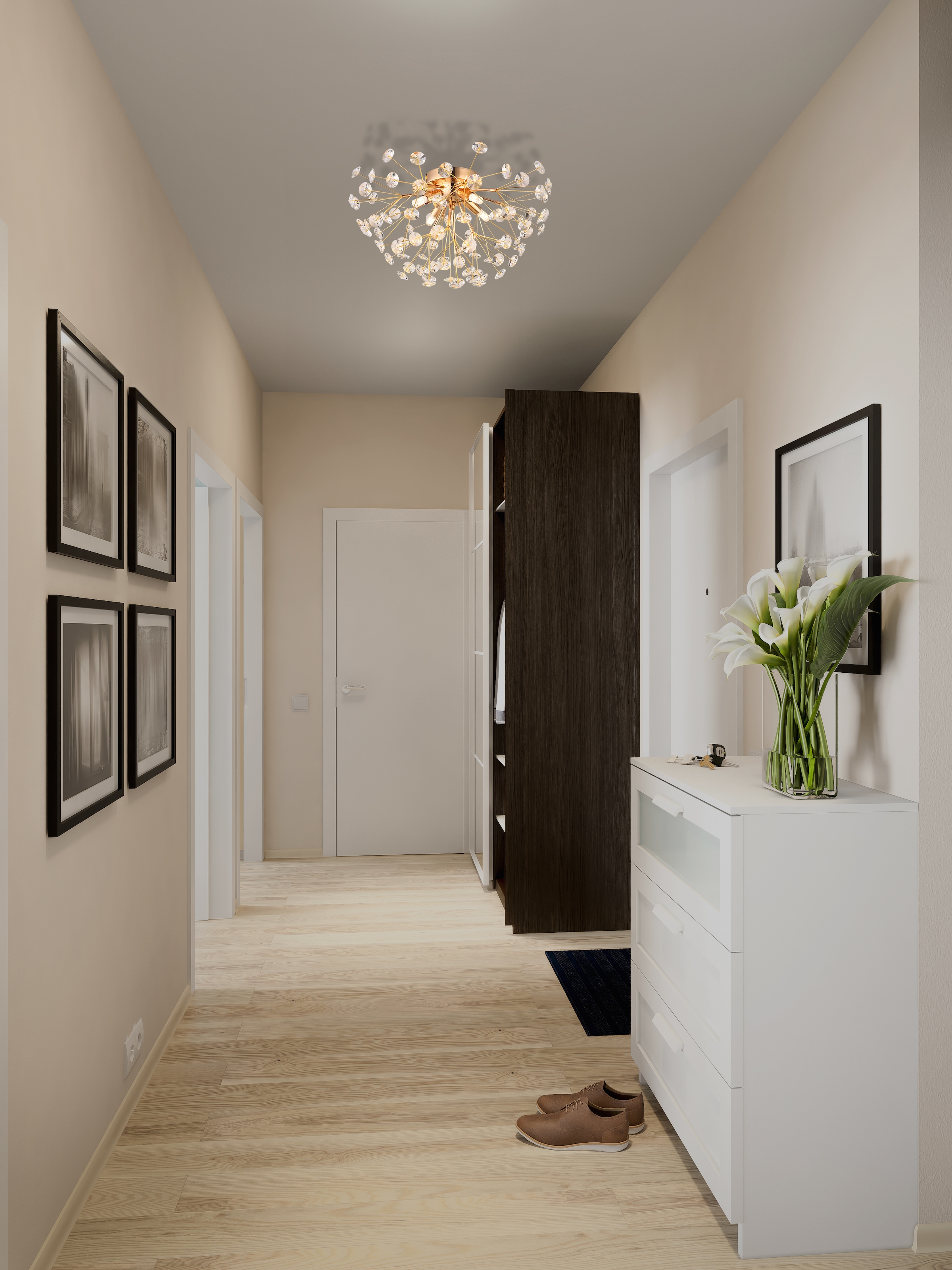 GLOBO LIGHTING Deckenleuchte »KATRINA« G9 1 Stk. Warmweiß Deckenlampe Wohnzimmer-Leuchte Schlafzimmer-Leuchte Flur Küche