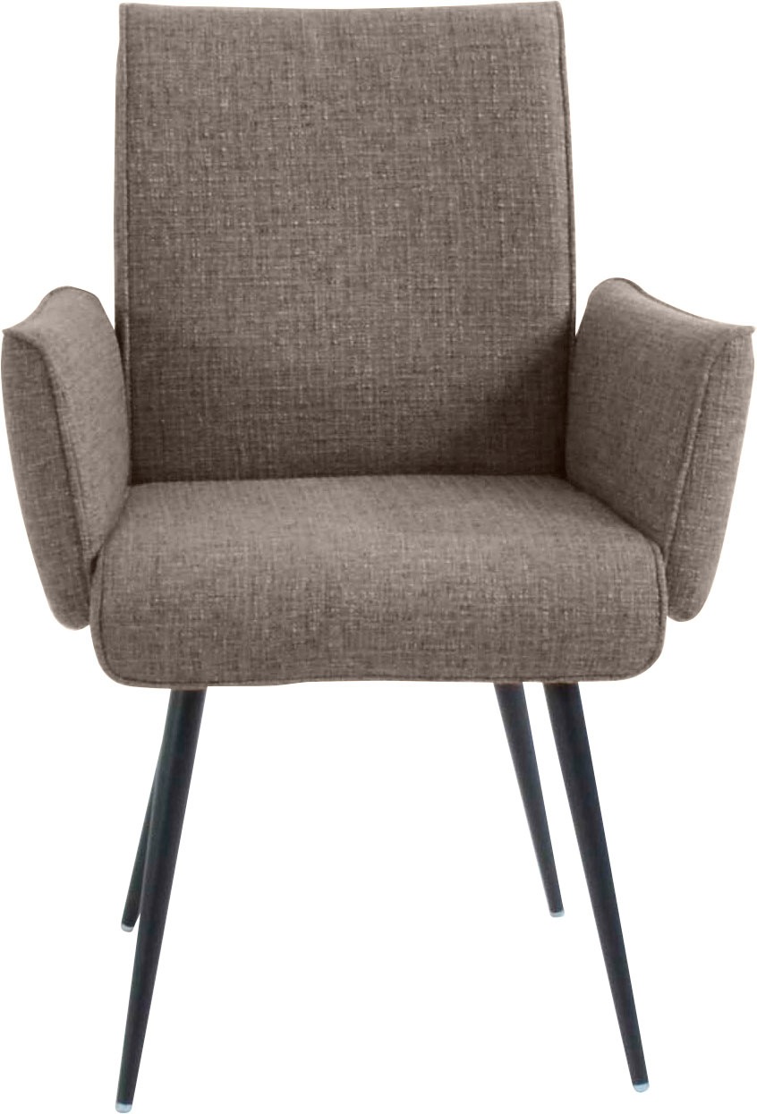 K+W Komfort & Wohnen Armlehnstuhl »Giacomo I« () 1 Stk.4- Fuß-Armlehnenstuh günstig online kaufen