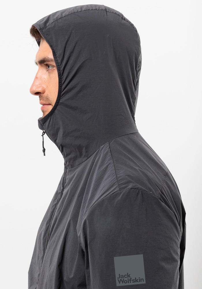 Jack Wolfskin Fahrradjacke »BIKE COMMUTE WIND JKT M«, mit Kapuze
