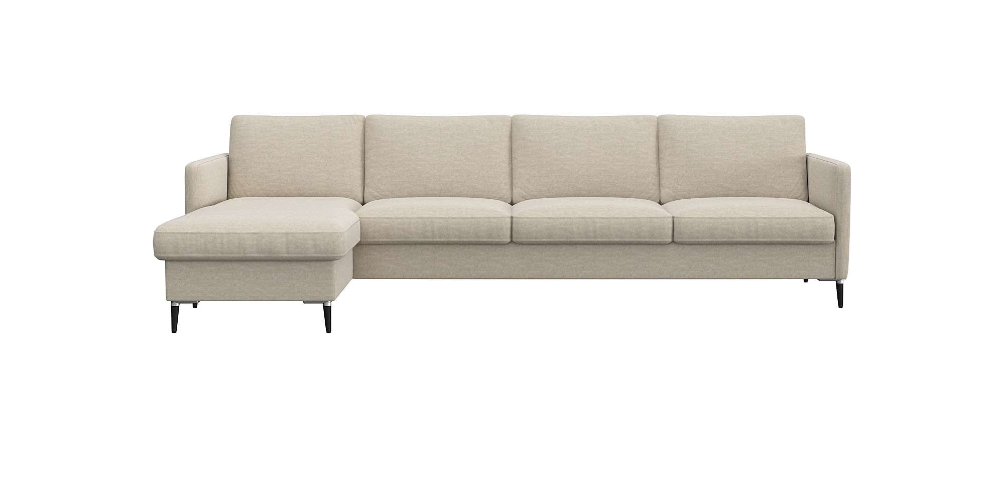 FLEXLUX Ecksofa "Fiore, L-Form, bequem und komfortabel durch hochwertigem S günstig online kaufen