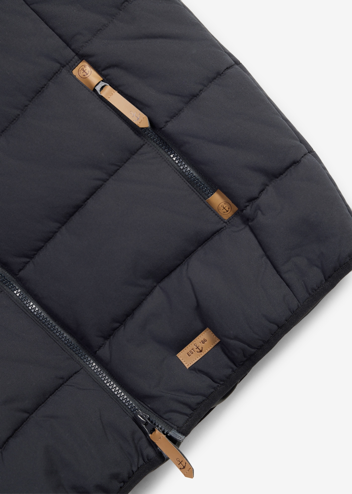 bonprix Steppweste im Casual-Stil, aus Baumwolle, Regular Fit, mit Stehkragen