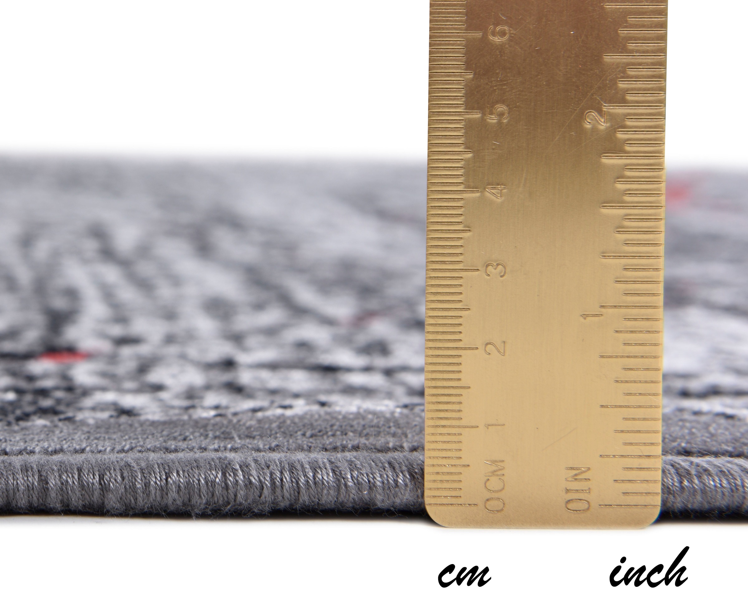 Gino Falcone Teppich »Orelia 103«, rechteckig, 7 mm Höhe, Kurzflor, modernes Design, mit leichtem Glanz, Wohnzimmer