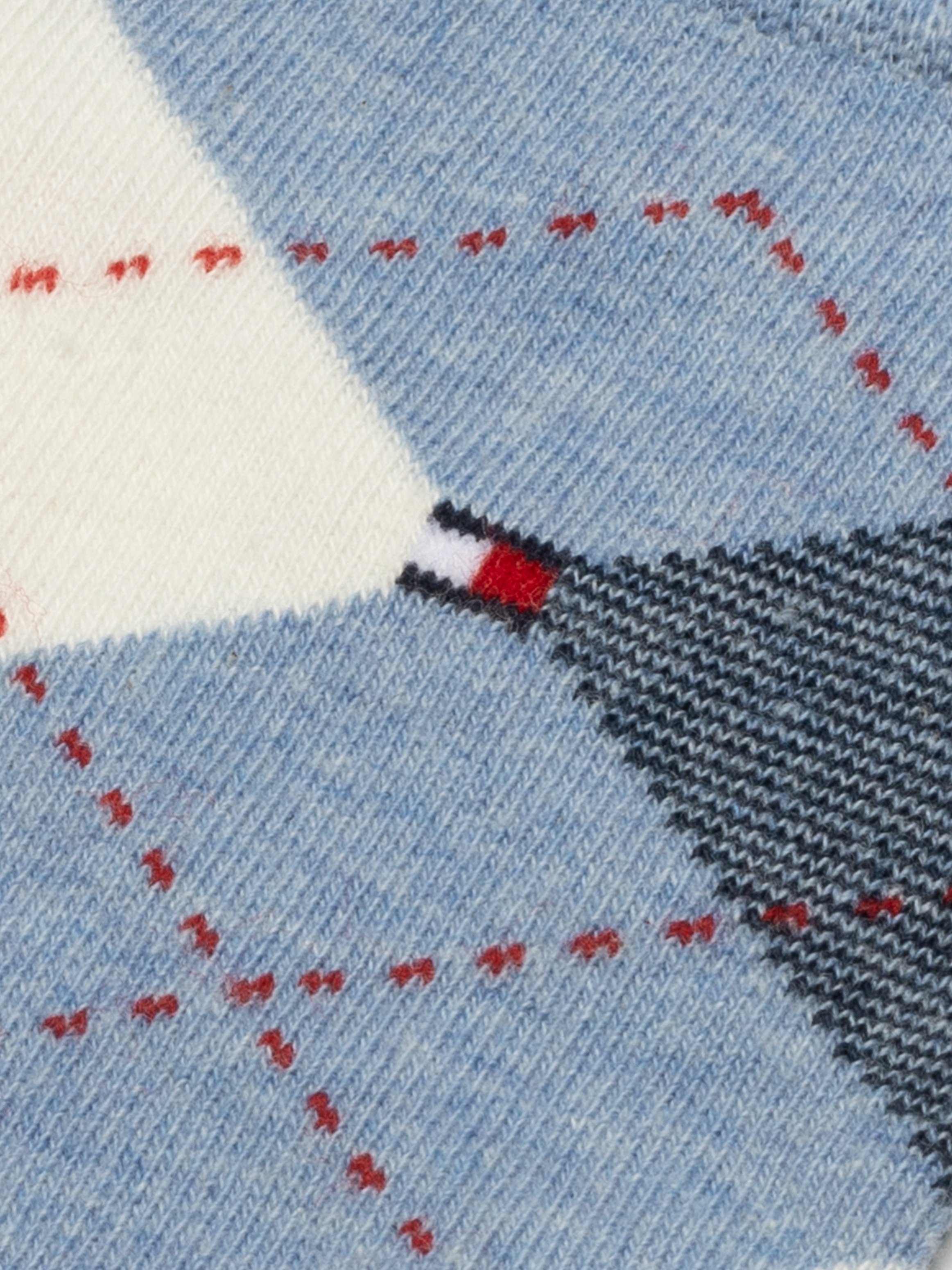 Tommy Hilfiger Socken »TH MEN SOCK CHECK 2P« 2 Paar, 2 Paar tlg. mit klassischem Argyle-Design,