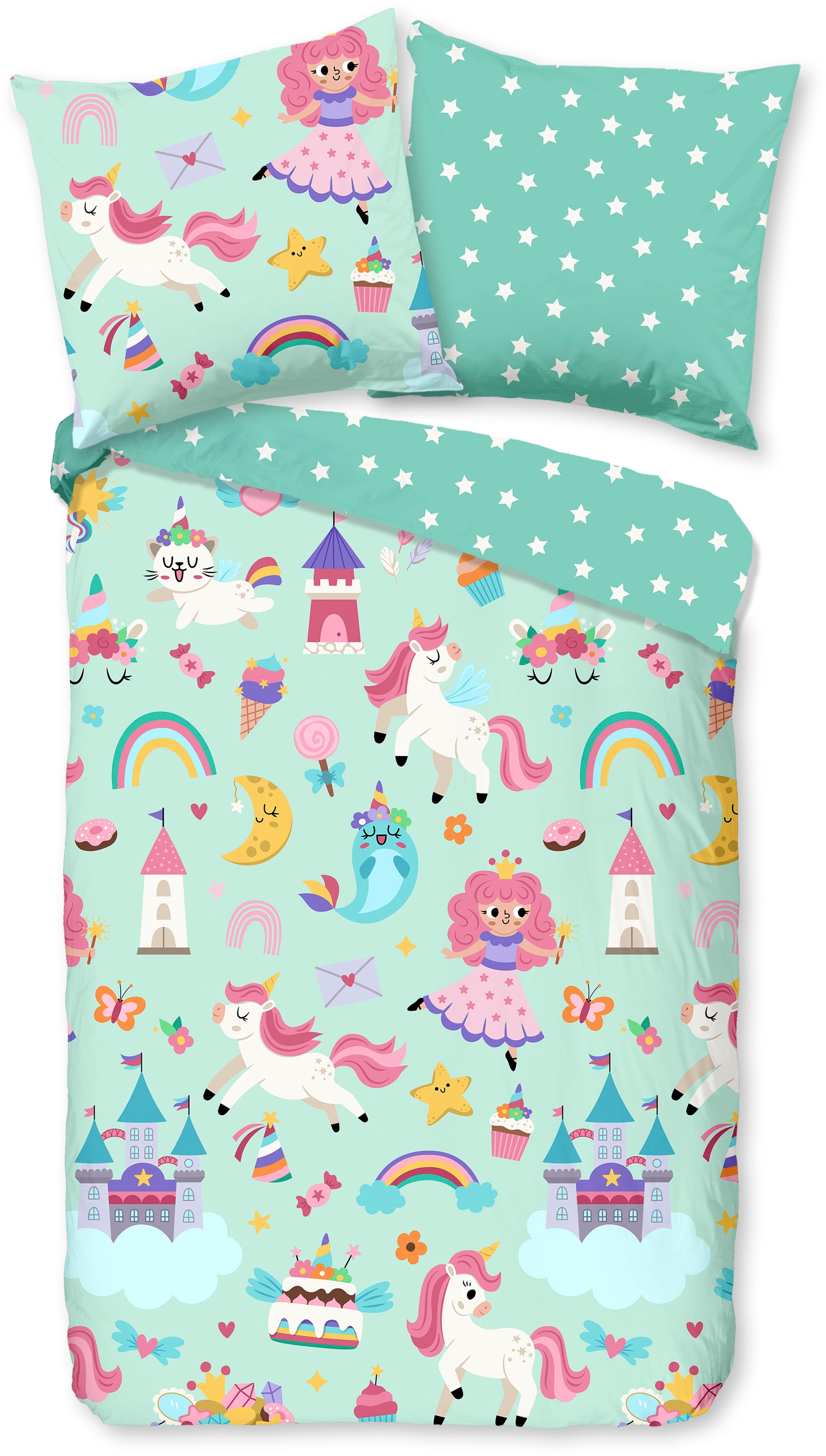 good morning Babybettwäsche »Fantastic«, Baumwolle, Renforcé, Wendeoptik, K günstig online kaufen