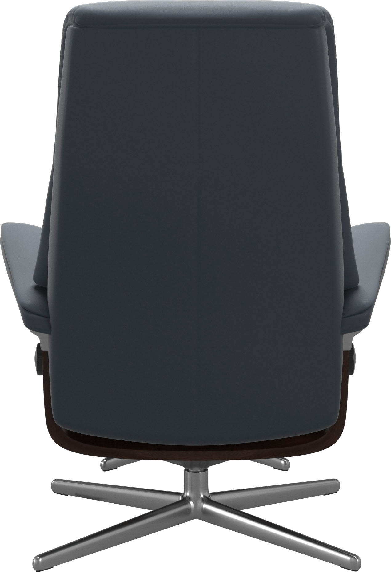 Stressless® Fußhocker »View«, mit Cross Base, Größe S, M & L, Holzakzent Braun