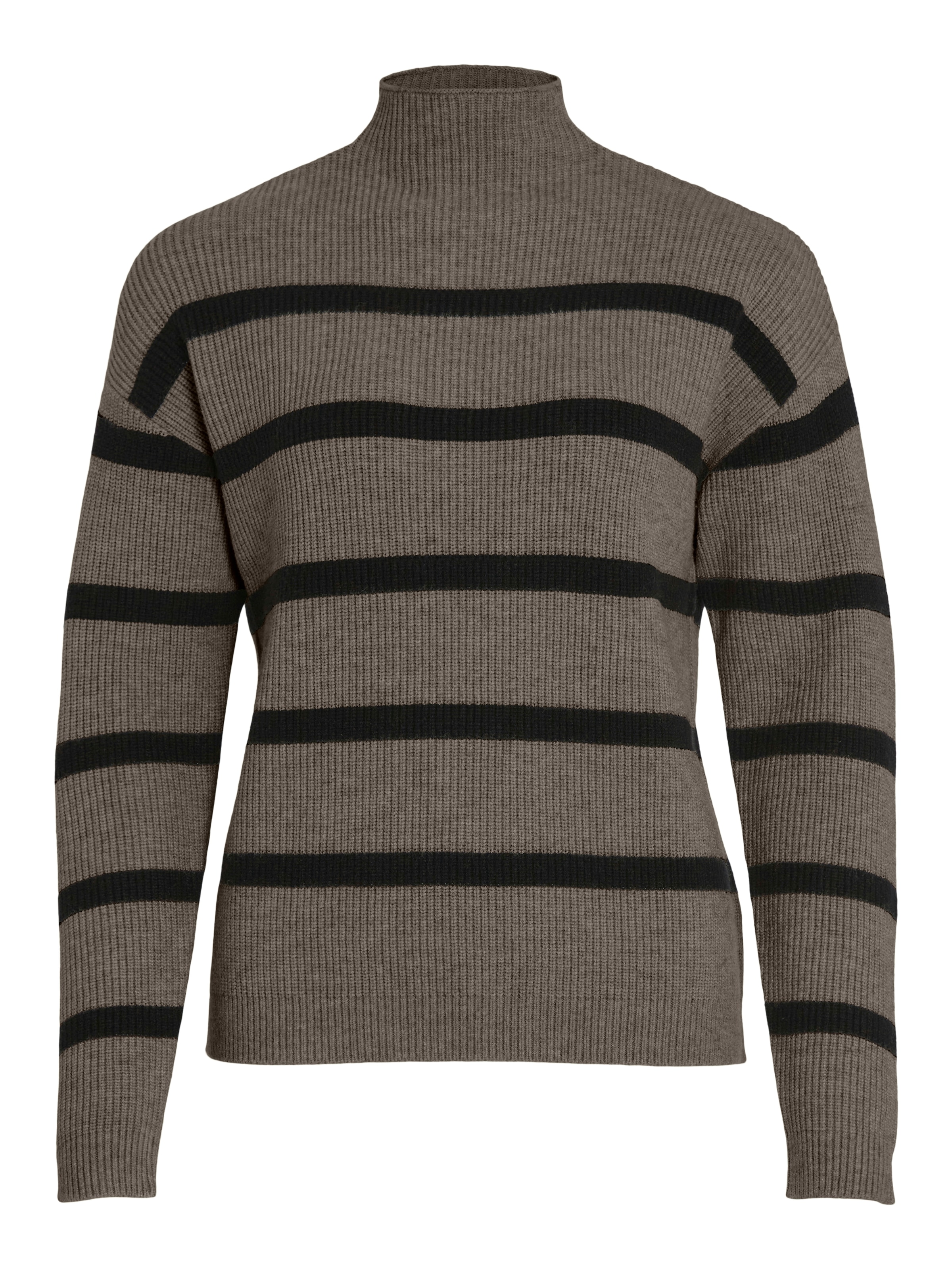 Vila Stehkragenpullover »VIRIL MOCKNECK L/S  KNIT RIB TOP 2- NOOS«