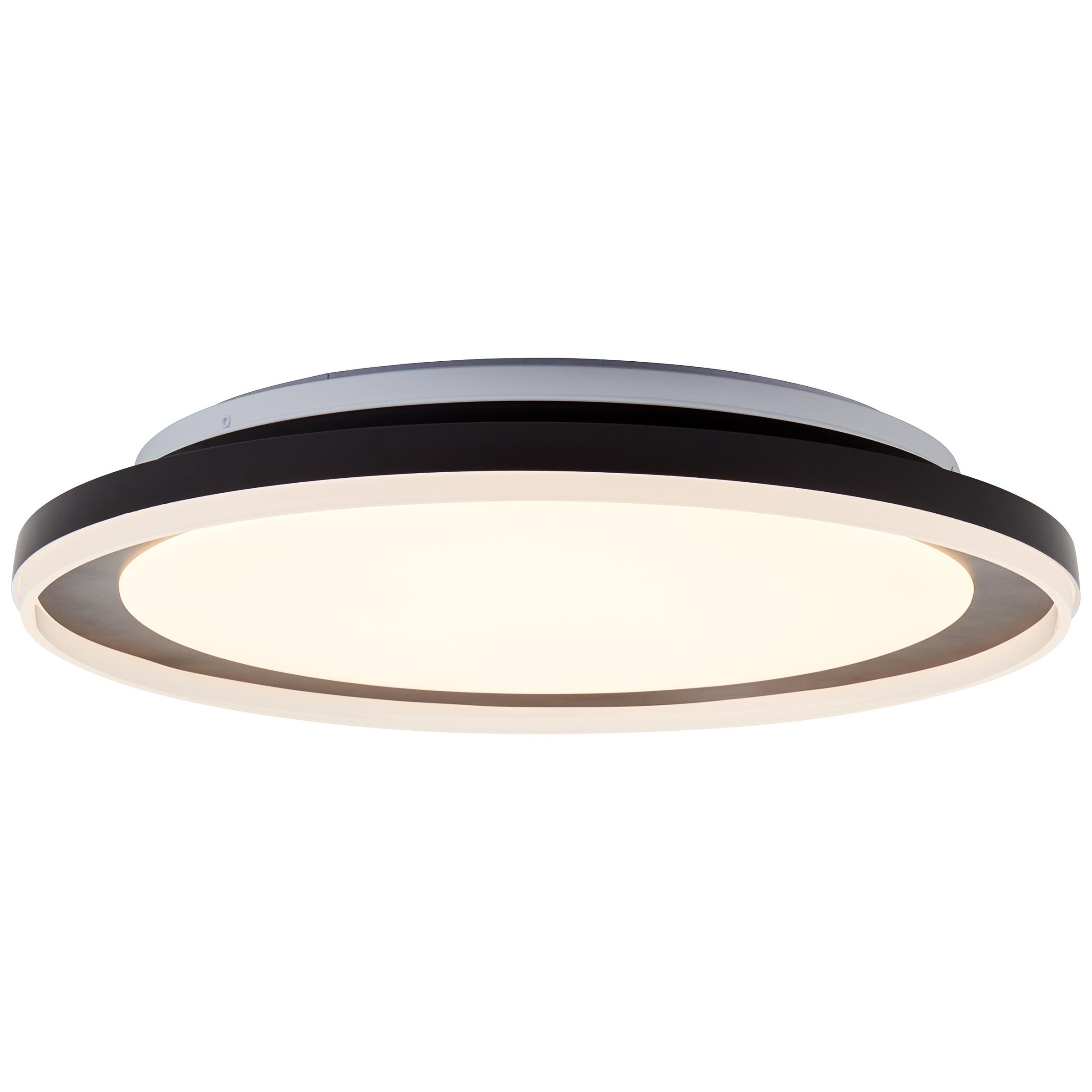 Brilliant Deckenleuchte »Pederson«, 1 flammig, LED Wand- und Deckenlampe 45cm schwarz