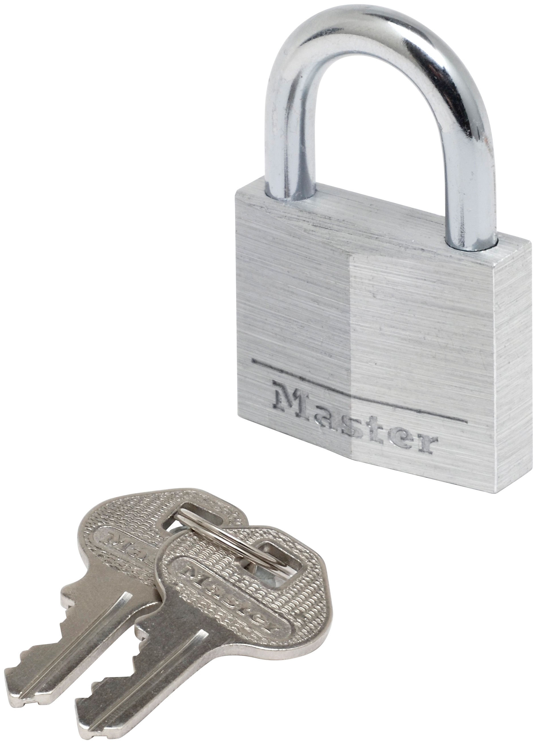 Master Lock Vorhängeschloss, (Set, 4 tlg.), Aluminium, gelichschließend