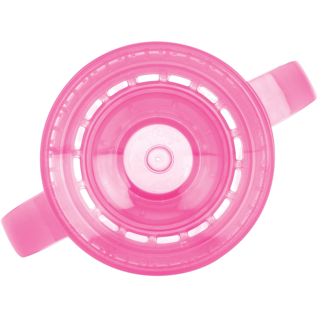 Nuby Kinderbecher »360° Trinklerntasse 240ml, pink«