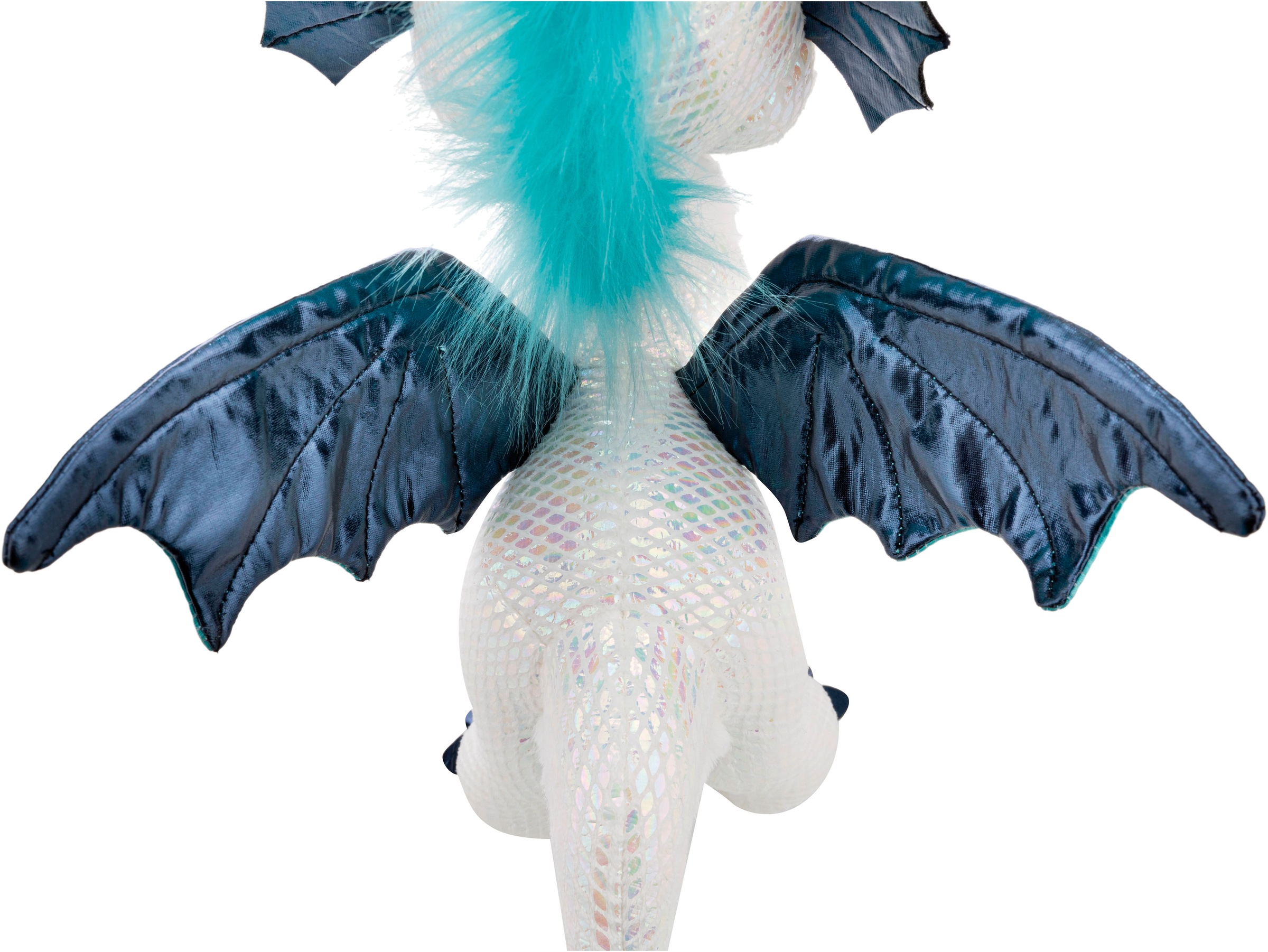 Nici Kuscheltier »Winter, Drache Zafura, 50 cm stehend«, sitzend; enthält recyceltes Material