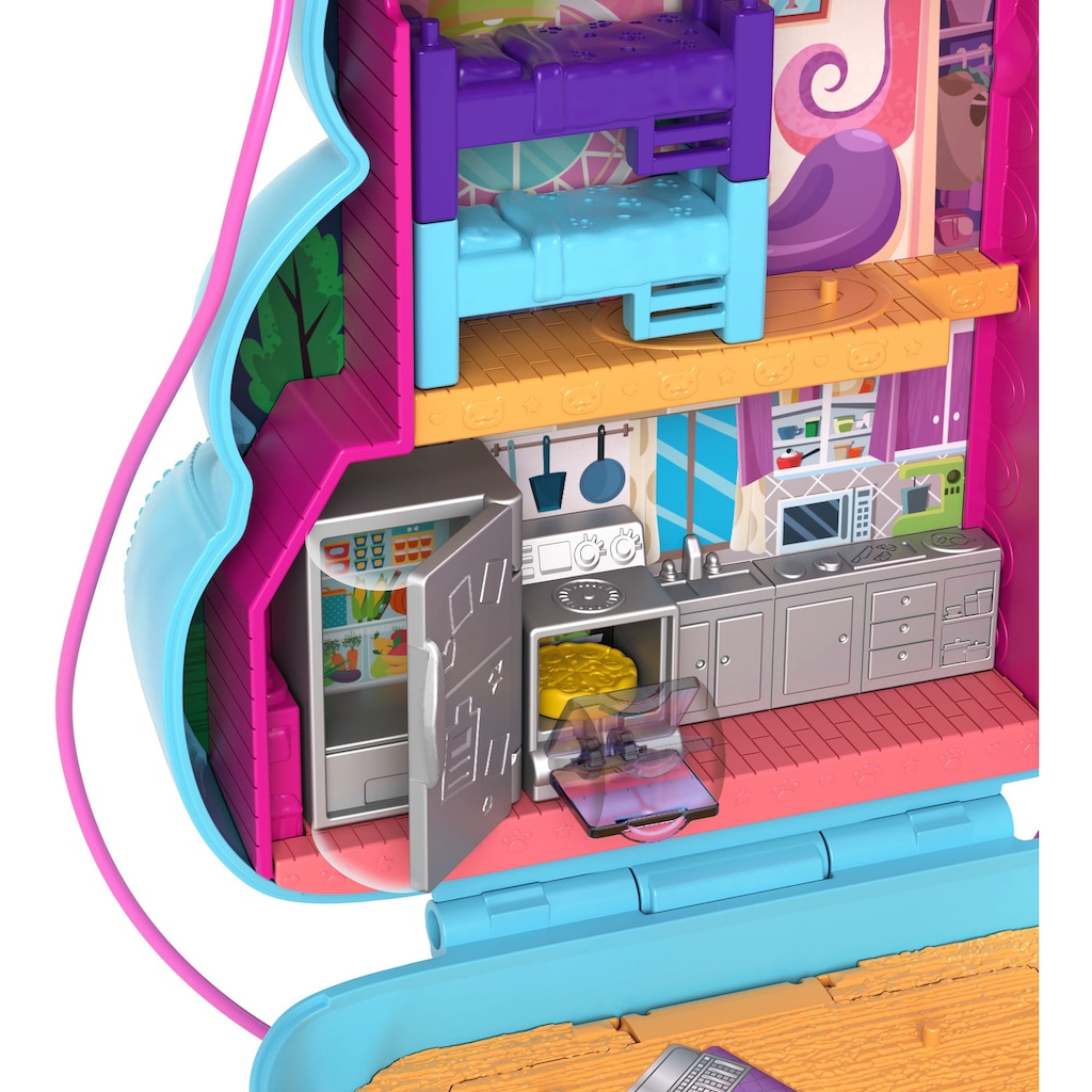 Polly Pocket Spielwelt »Sleepover Teddybär-Tasche«