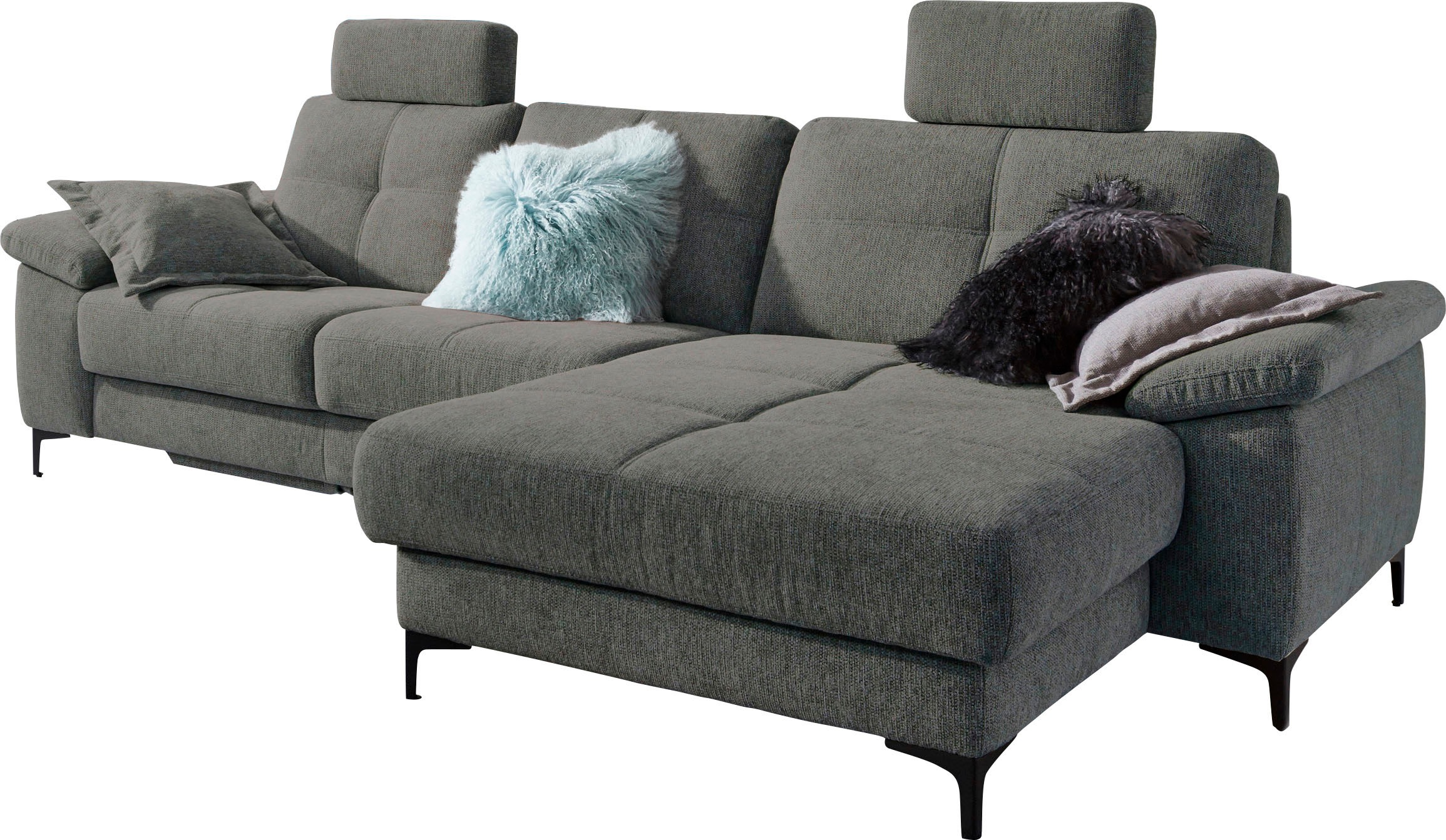 3C Carina Ecksofa »Burnaby bequem und modern, OTTOs Choice, L-Form«, 2 Kopf günstig online kaufen