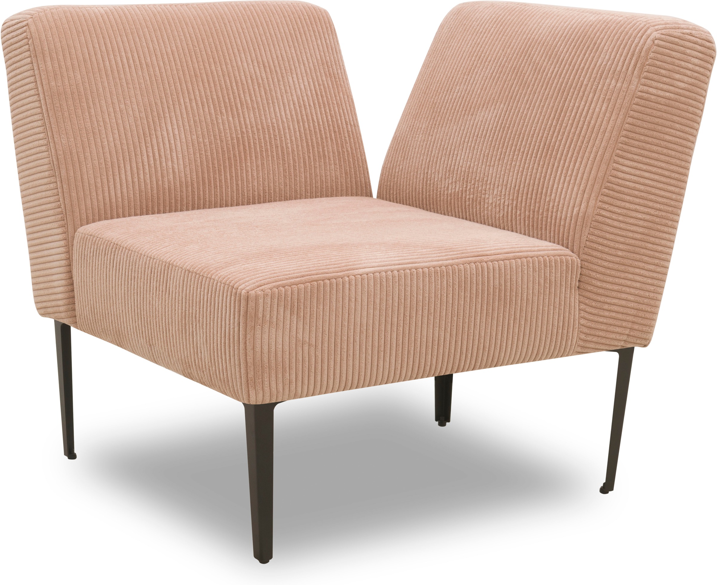 DOMO collection Sofa-Eckelement »700010 Lieferzeit nur 2 Wochen, auch einzeln stellbar«, Modul - als Ecke oder Abschluss einsetzbar, Cord-Bezug