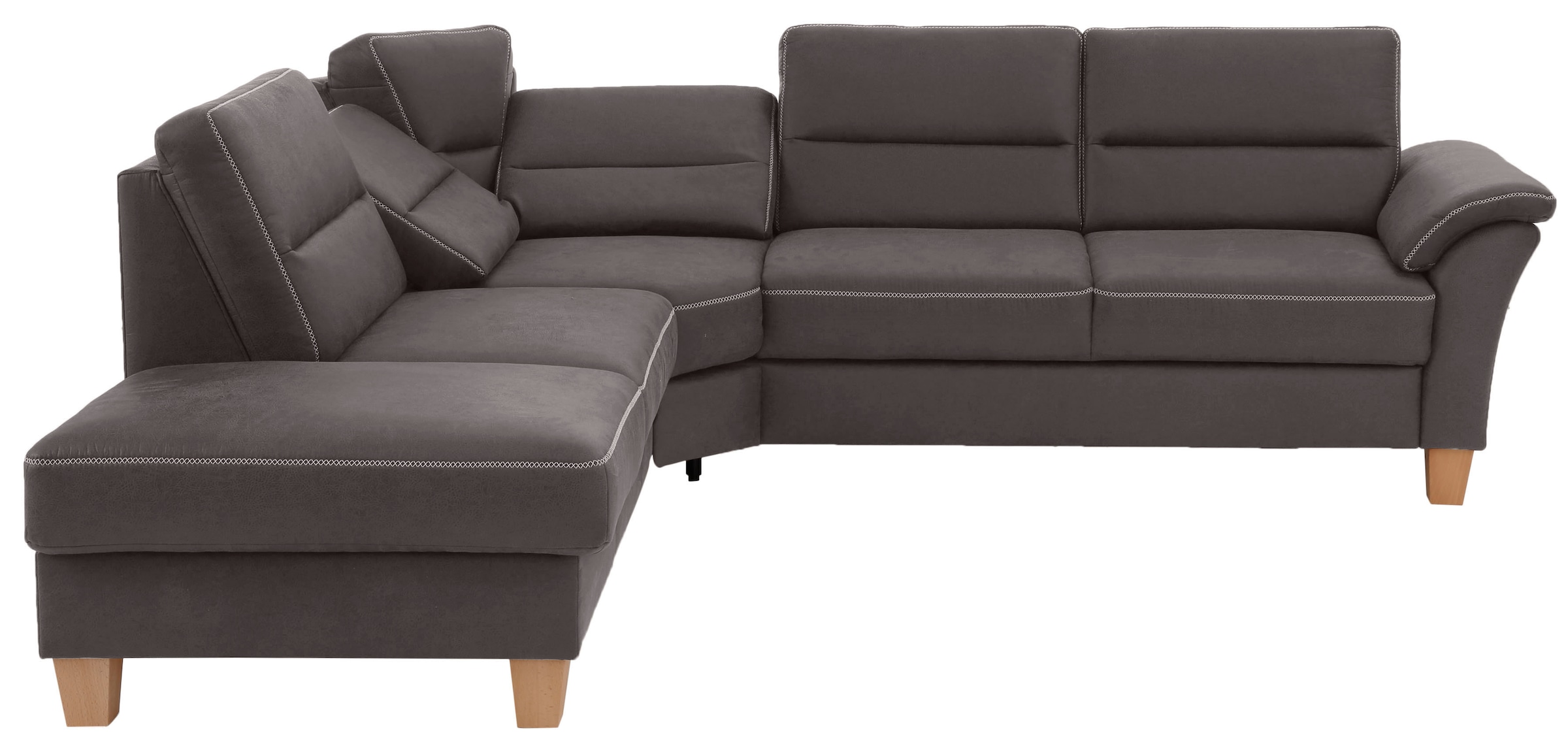 Home affaire Ecksofa »Soleo L-Form«, komfortabel durch Trapezecke mit Relaxfunktion, auch mit Bettfunktion