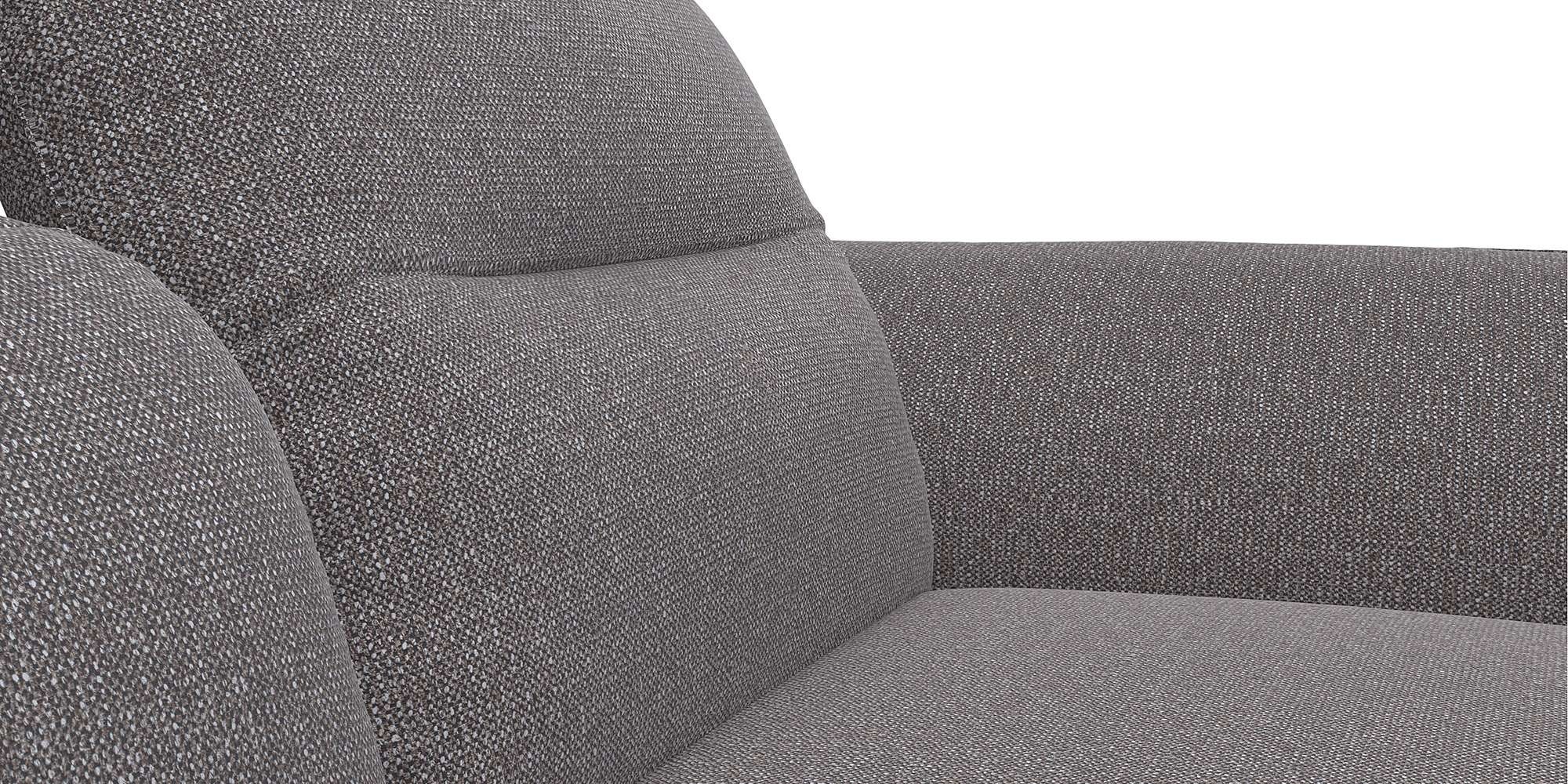FLEXLUX Ecksofa »Salino, Funktionssofa mit Recamiere, Relaxsofa, Ecksofa«, Sofa mit Arm- und Kopfteil-Verstellungen, Kaltschaum & Stahl-Wellen