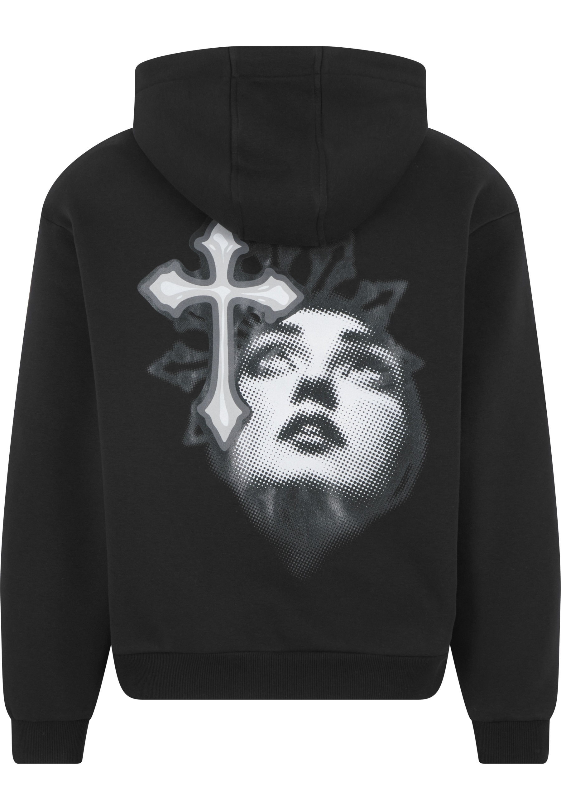 MisterTee Kapuzenpullover »MisterTee Innocent Face Fluffy Hoody« 1