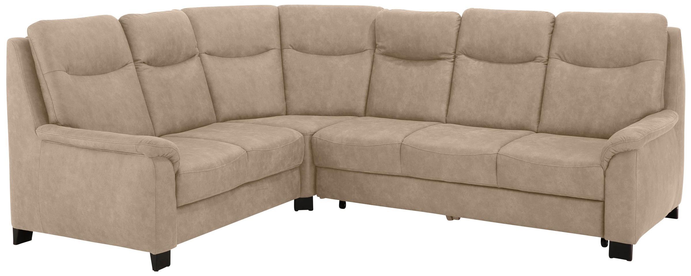Home affaire Ecksofa »Boccaccio L-Form«, mit Federkern, incl. Kopfteilverst günstig online kaufen