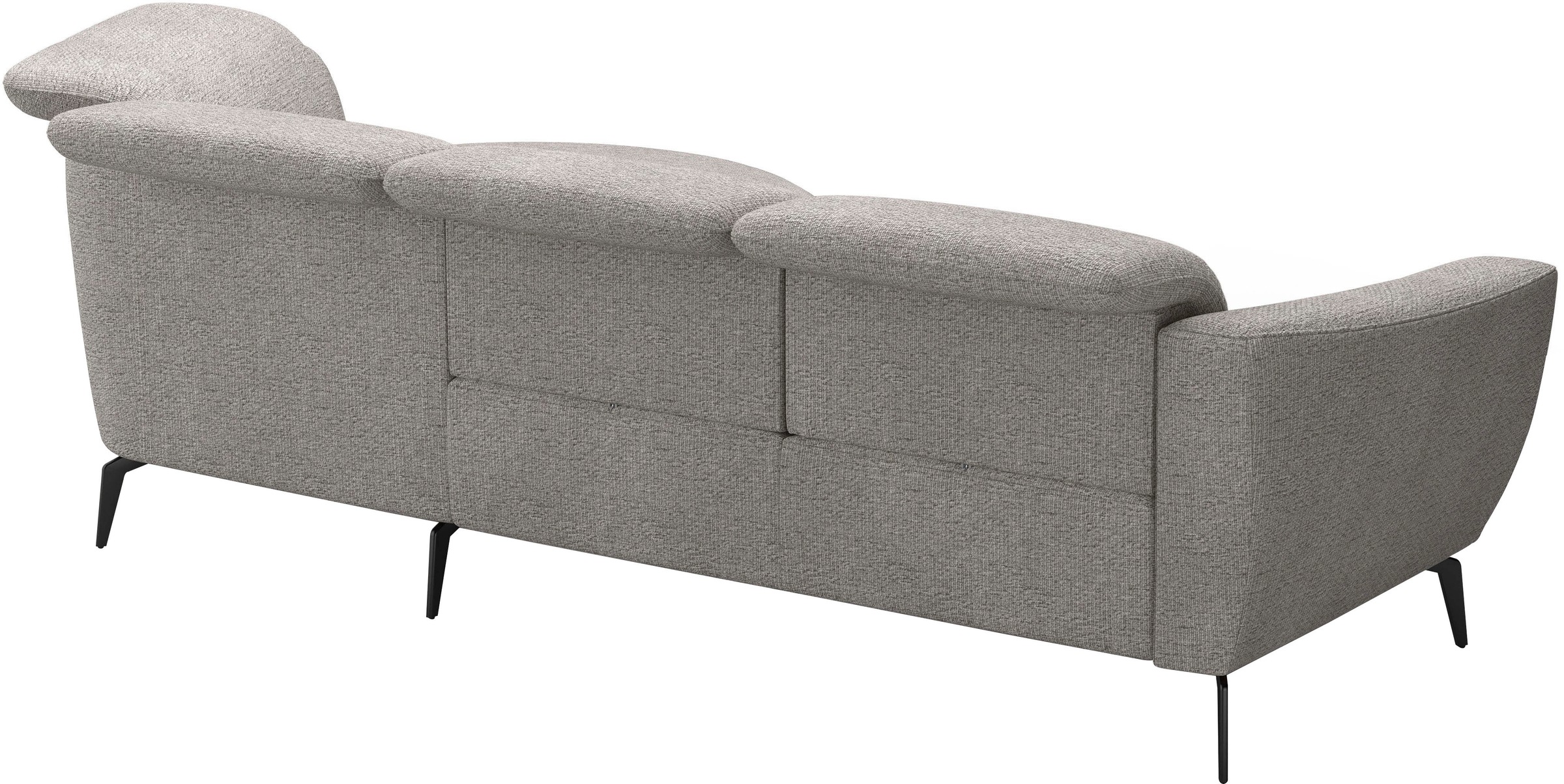 sit&more Ecksofa »Zoe«, ink.Sitztiefenverstellung, wahlweise mit Kopfteilverstellung