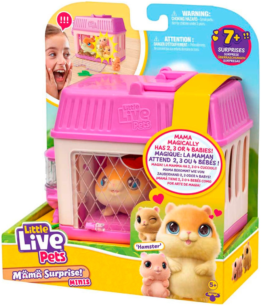 Moose Spielwelt »Little Live Pets: Mama Surprise - Hamster«