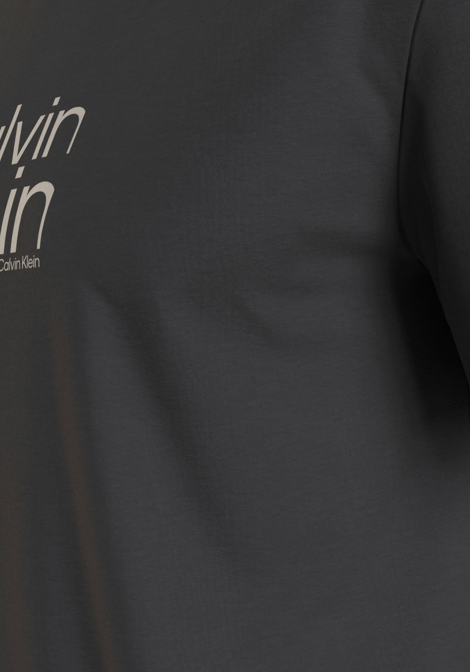 Kurzarmshirt, Calvin Klein auf Brust kaufen Calvin Klein online mit der Logo