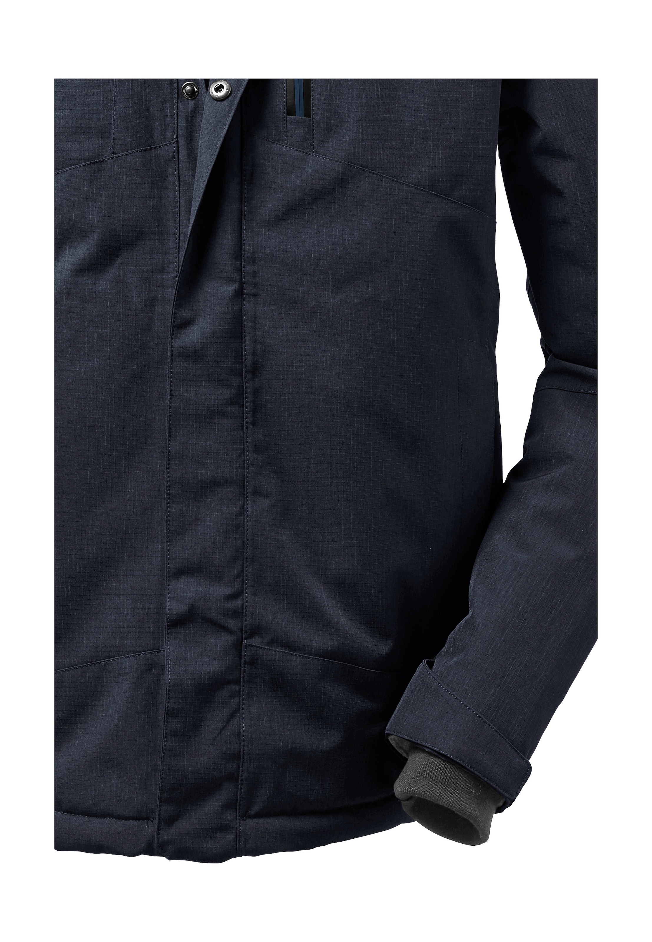 Killtec Outdoorjacke »KOW 161 MN JCKT«, Wasser- und winddichte Funktionsjacke mit abnehmbarer Kapuze