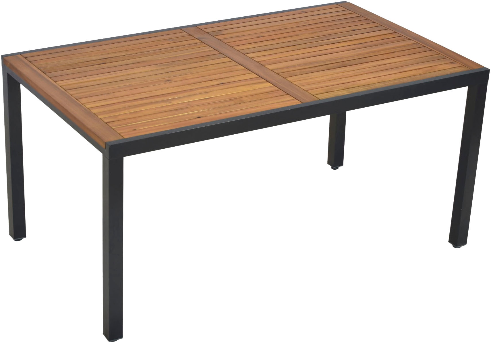MERXX Garten-Essgruppe »»Tilos«« Set, ückenabschluss aus Akazienholz, 9 Stk günstig online kaufen