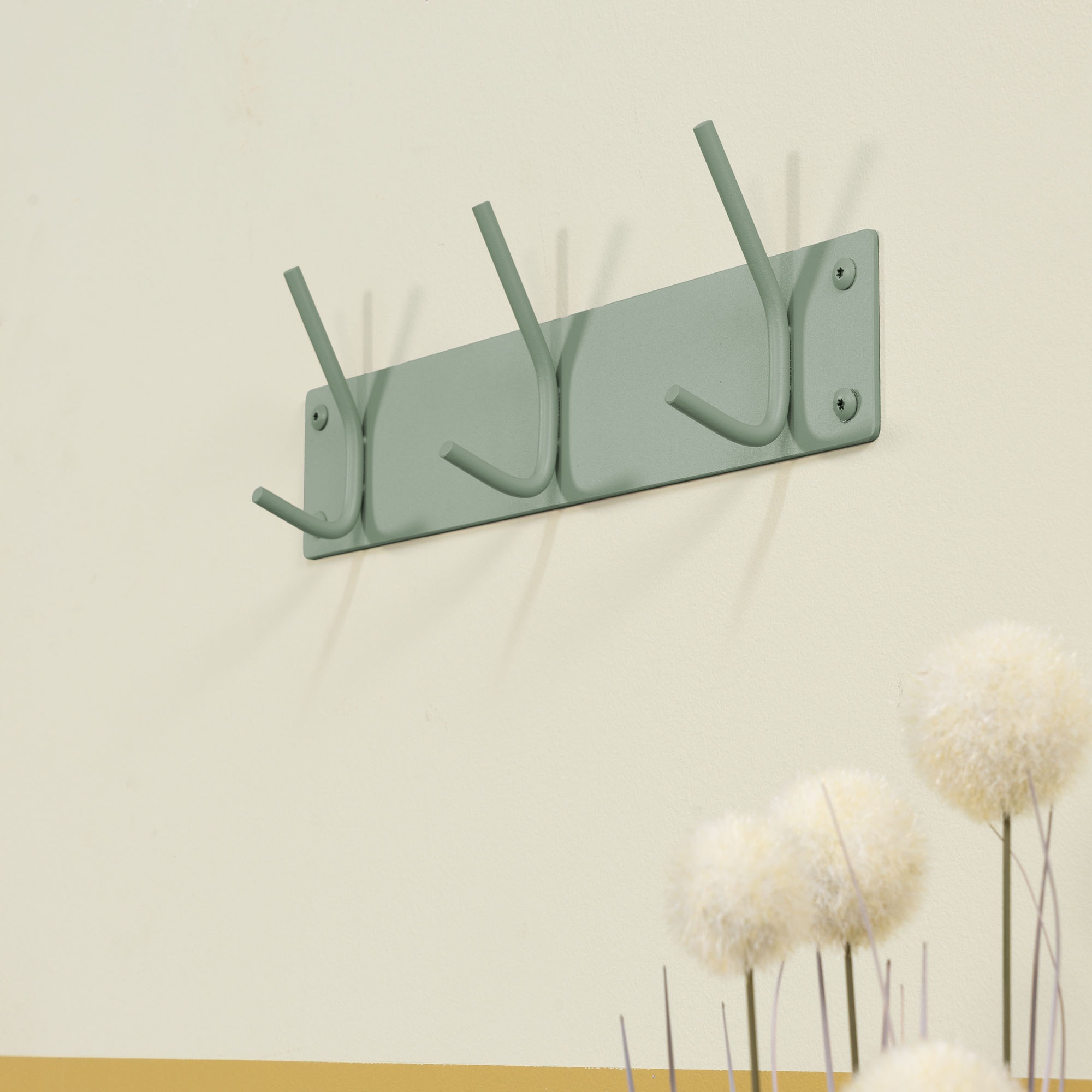 Spinder Design Garderobenhaken »FUSION 3« Wandgarderobe aus Stahl im Skandinavischen Stil mit 5 Haken