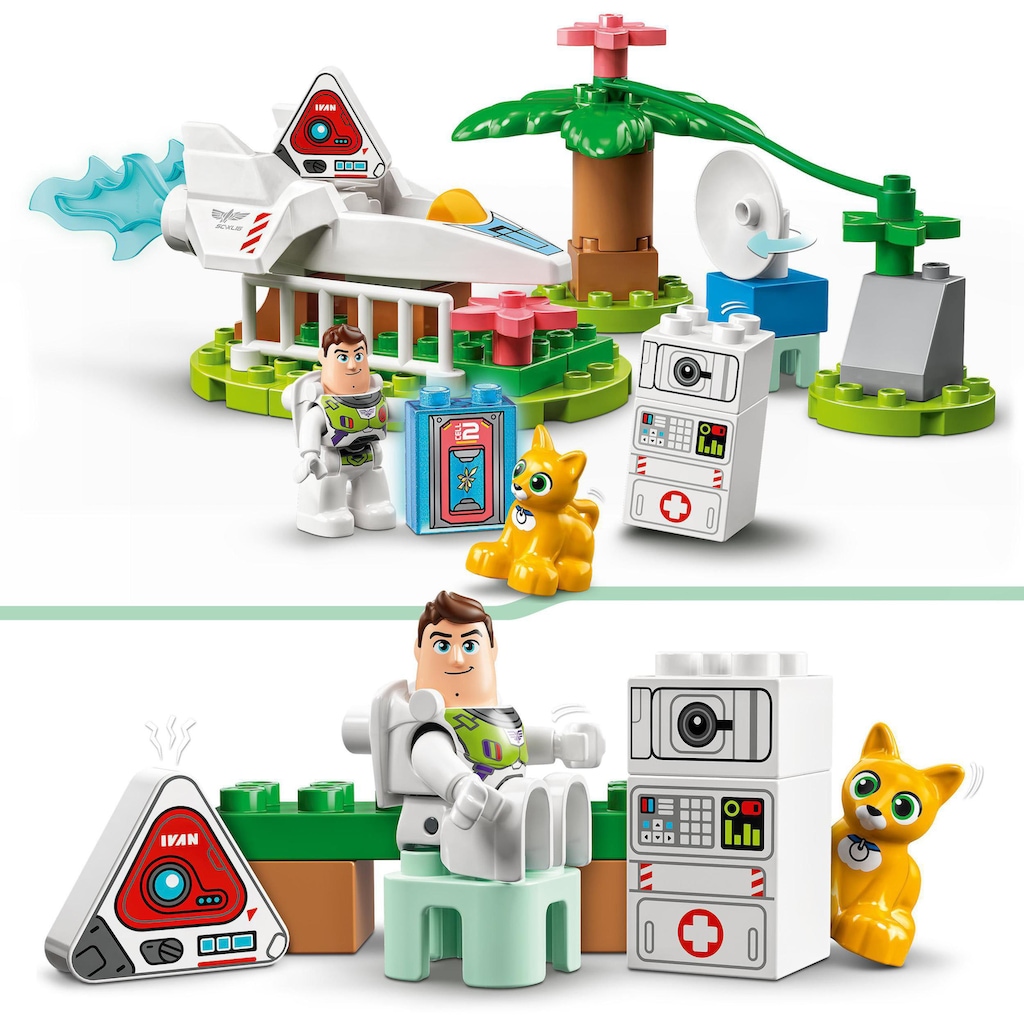 LEGO® Konstruktionsspielsteine »Buzz Lightyears Planetenmission (10962), LEGO® DUPLO Disney and Pixar«, (37 St.)