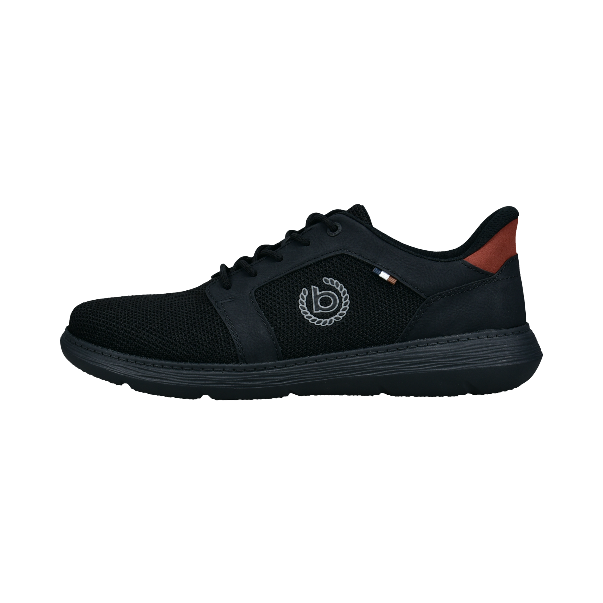 bugatti Sneaker  Freizeitschuh, Halbschuh, Slipper mit seitlichem Logo-Icon