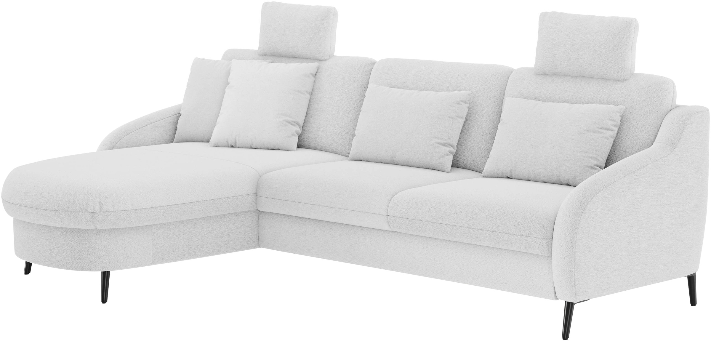 sit&more Ecksofa »Soul L-Form«, wahlweise mit Bettfunktion