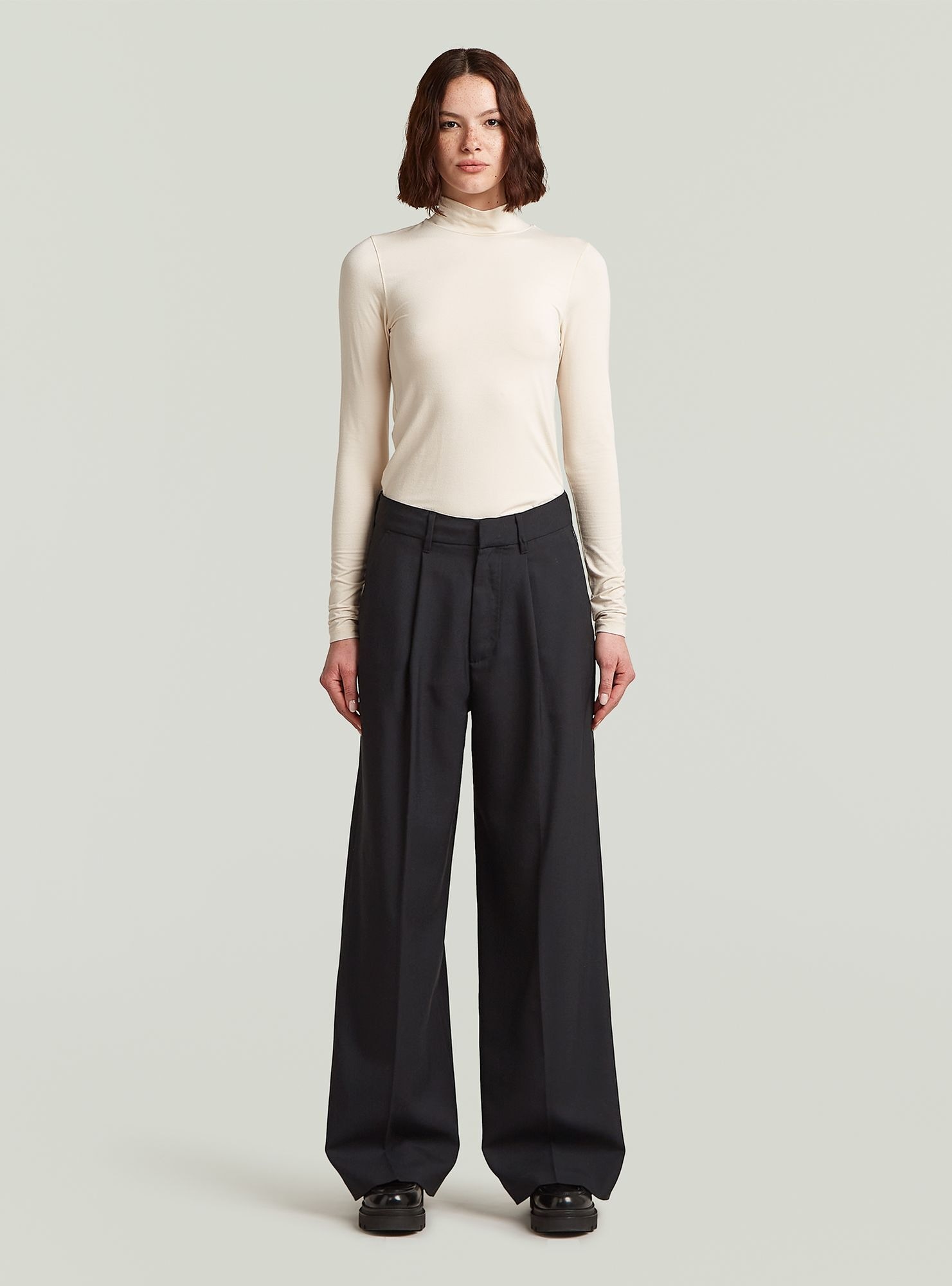 G-STAR Chinohose »Fluid Wide Leg Hose«