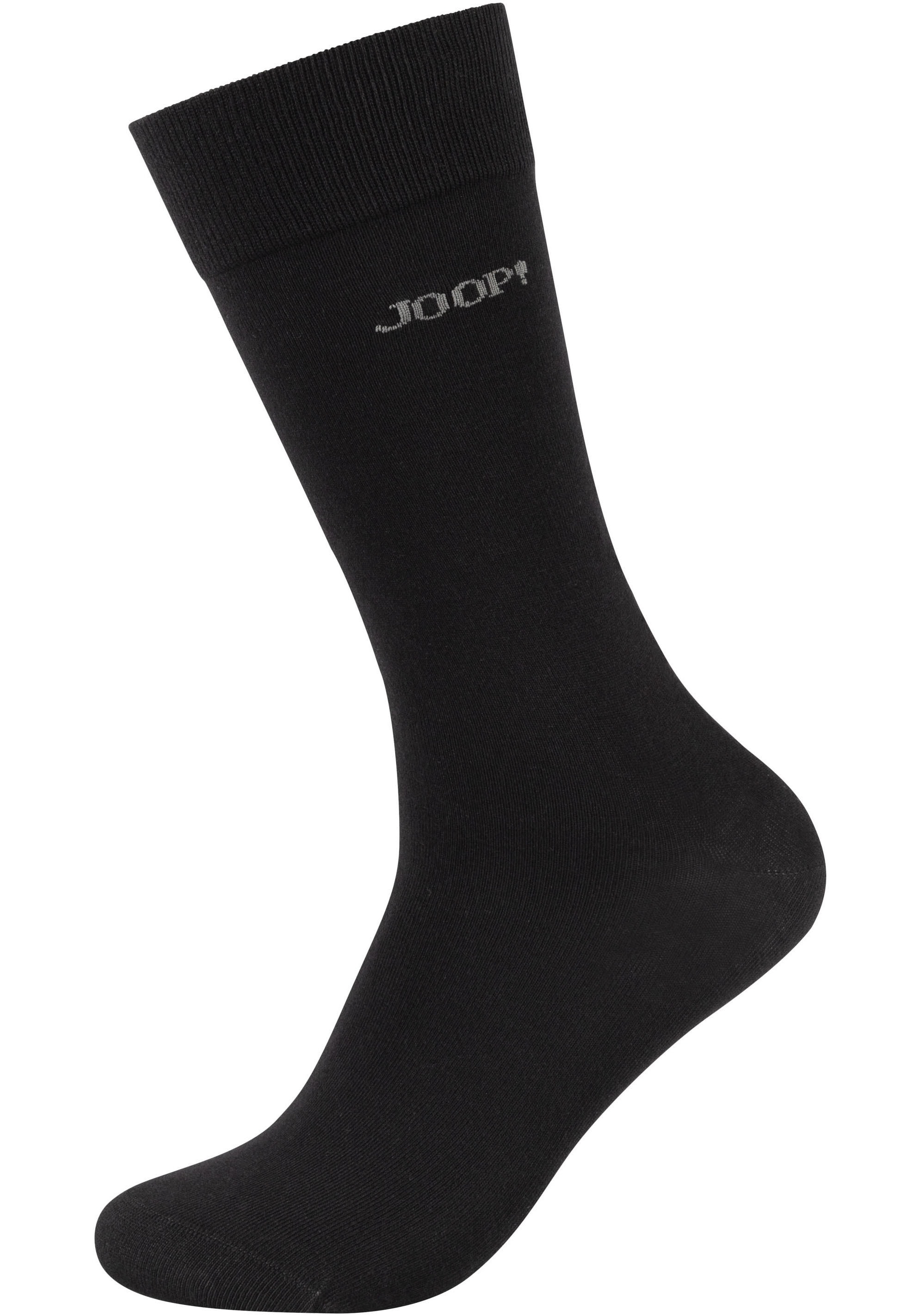 JOOP! Socken »premium essentials«, (4er Pack), Premium Essentials, verstärkte Ferse, haltbare Spitze