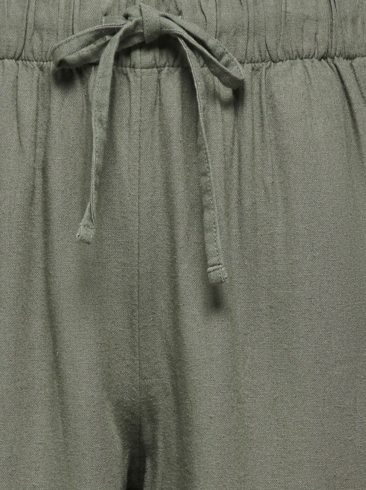 ONLY Culotte »ONLGOA MW LIN BL PULL-UP CULOTTE CC PNT«  mit Leinen