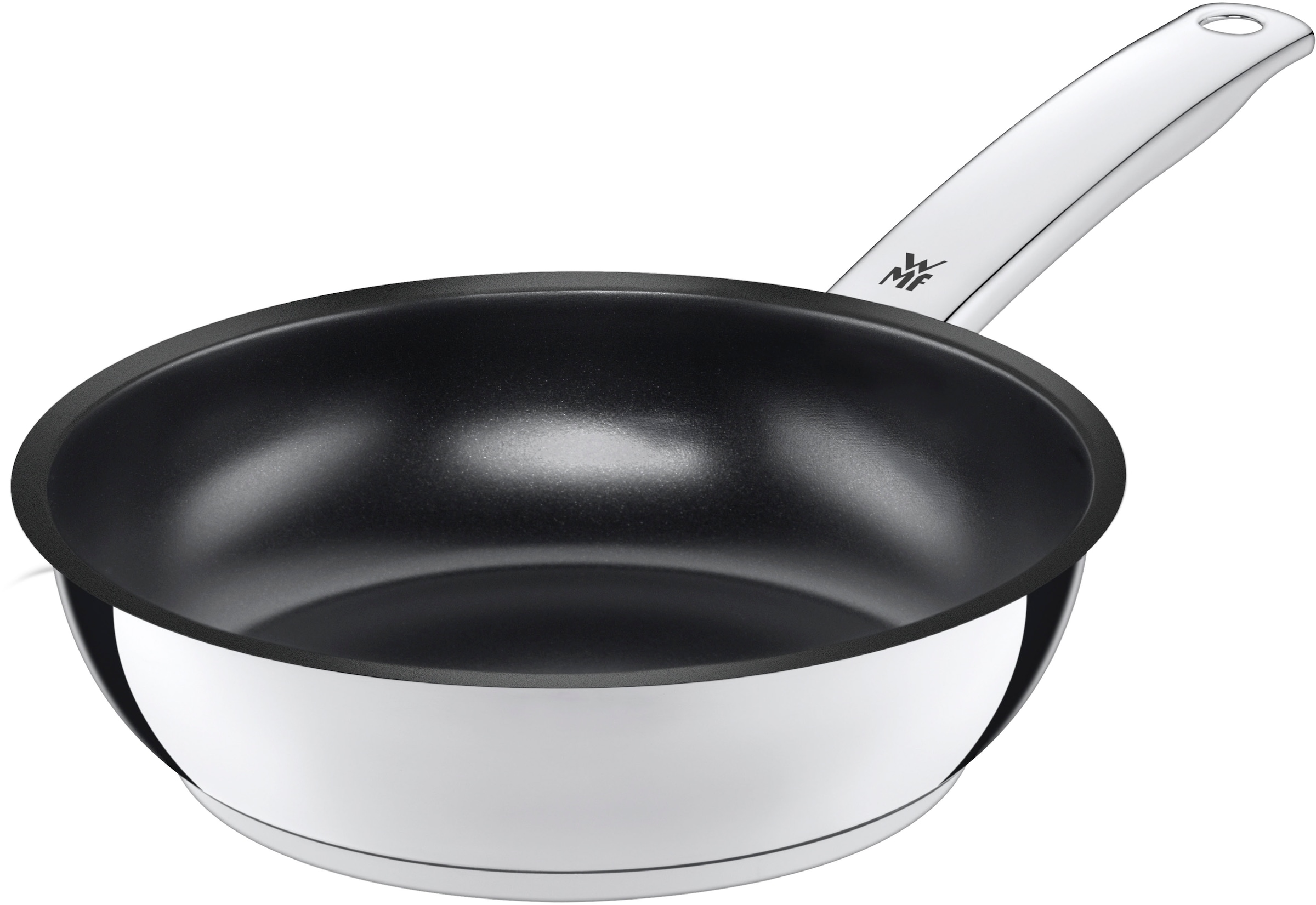 WMF Pfannen-Set »Durado«, Cromargan® Edelstahl Rostfrei 18/10, (Set, 3 tlg.), 20/24/28 cm, Antihaftversiegelung, Induktion