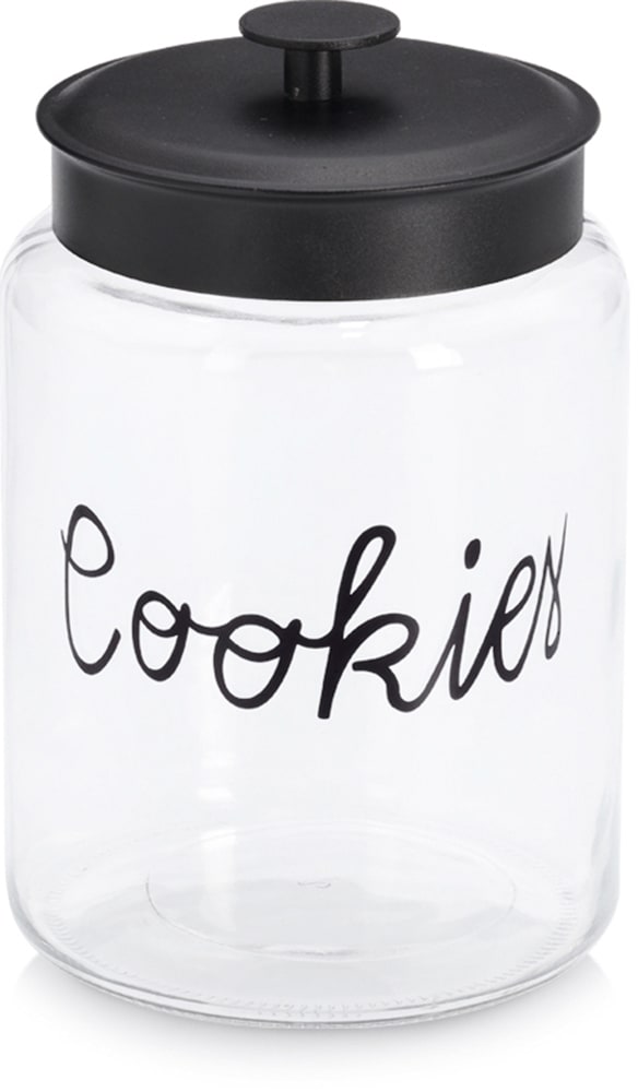 Zeller Present Vorratsglas »"Cookies" mit Metalldeckel«, (1 tlg.), Keksglas günstig online kaufen
