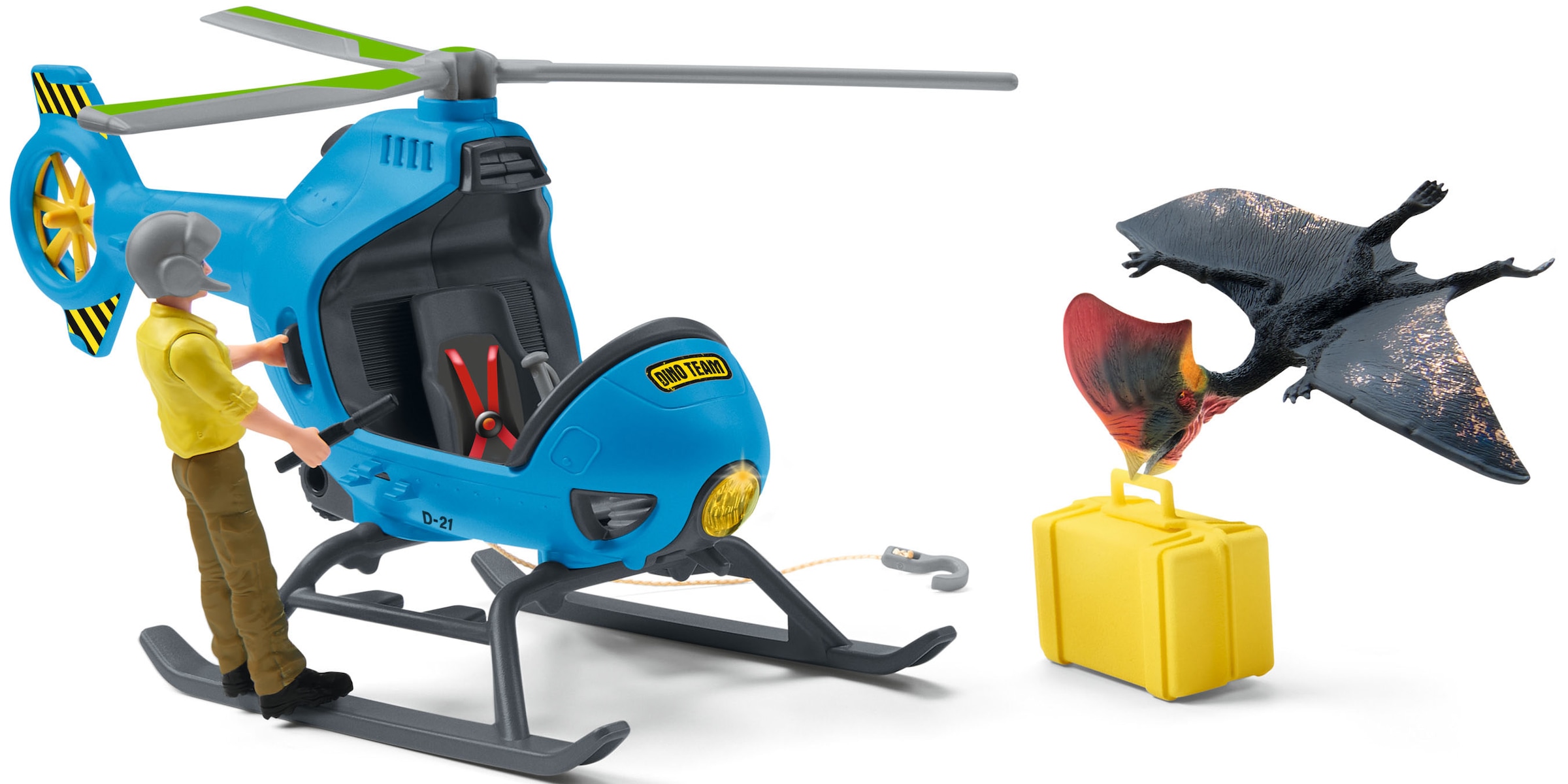 Schleich® Spielwelt »DINOSAURS, Angriff aus der Luft (41468)«, Made in Europe