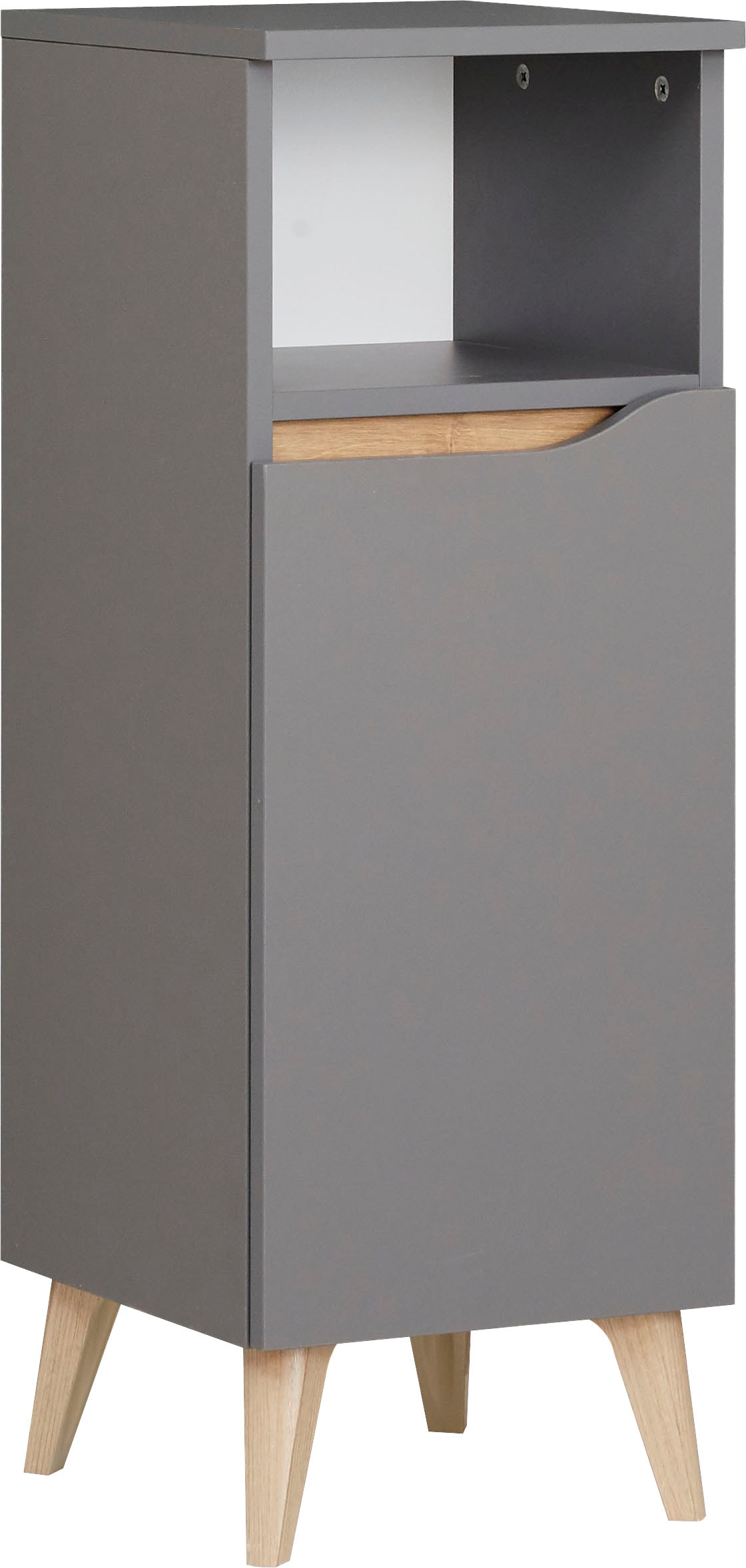 Saphir Unterschrank »Quickset Badschrank mit 1 Tür, 1 Einlegeboden, 30 cm breit« Badezimmer-Unterschrank inkl. Türdämpfer, grifflos