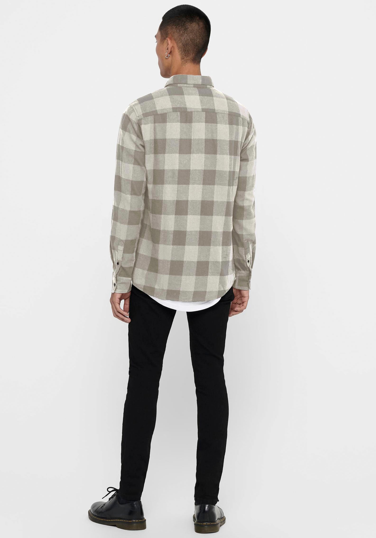 ONLY & SONS Karohemd »GUDMUND LS CHECKED SHIRT« Baumwolle, slim fit