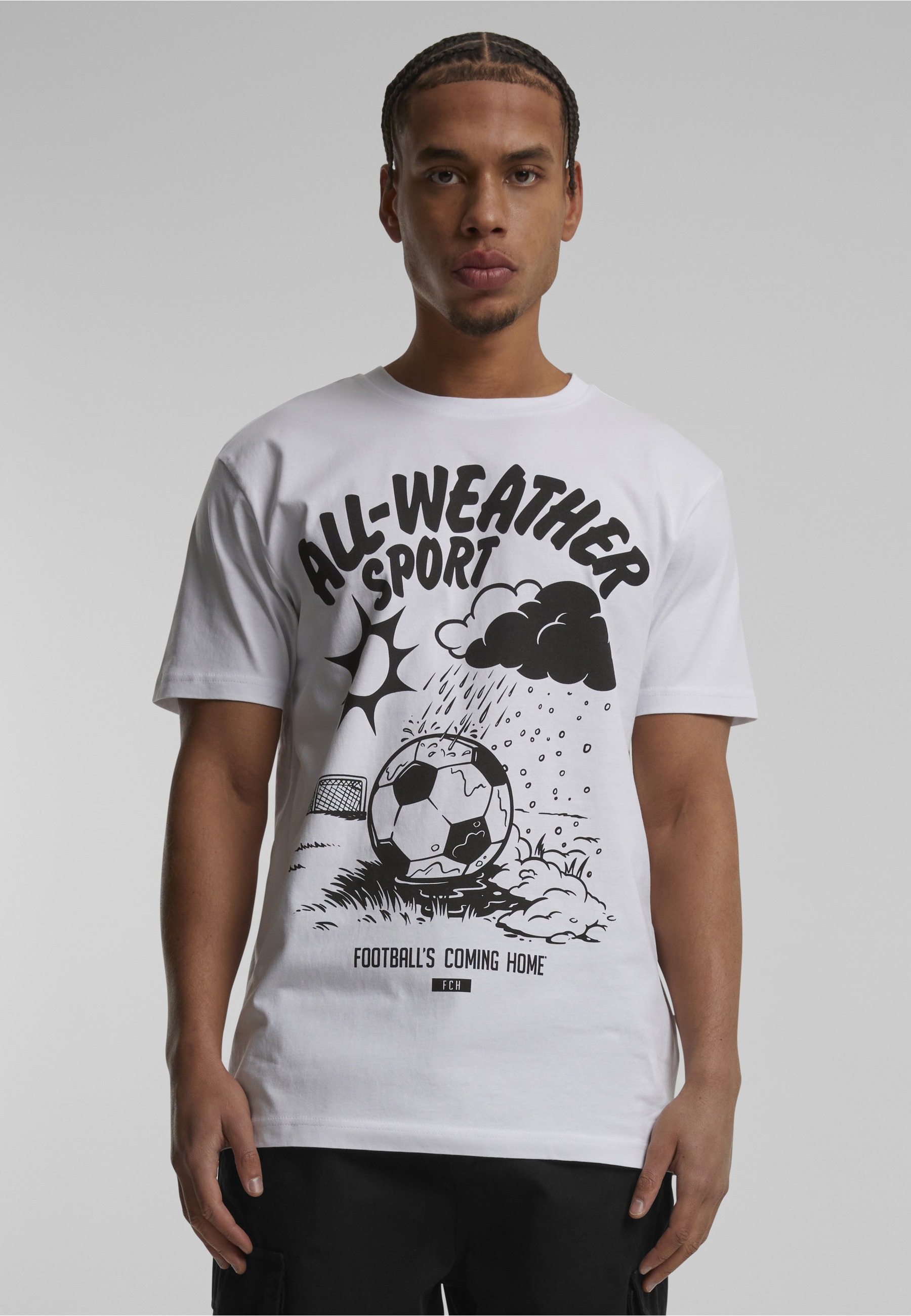 Merchcode T-Shirt »Merchcode Footballs Coming Home All Weather Sports Tee« 1 Stk.