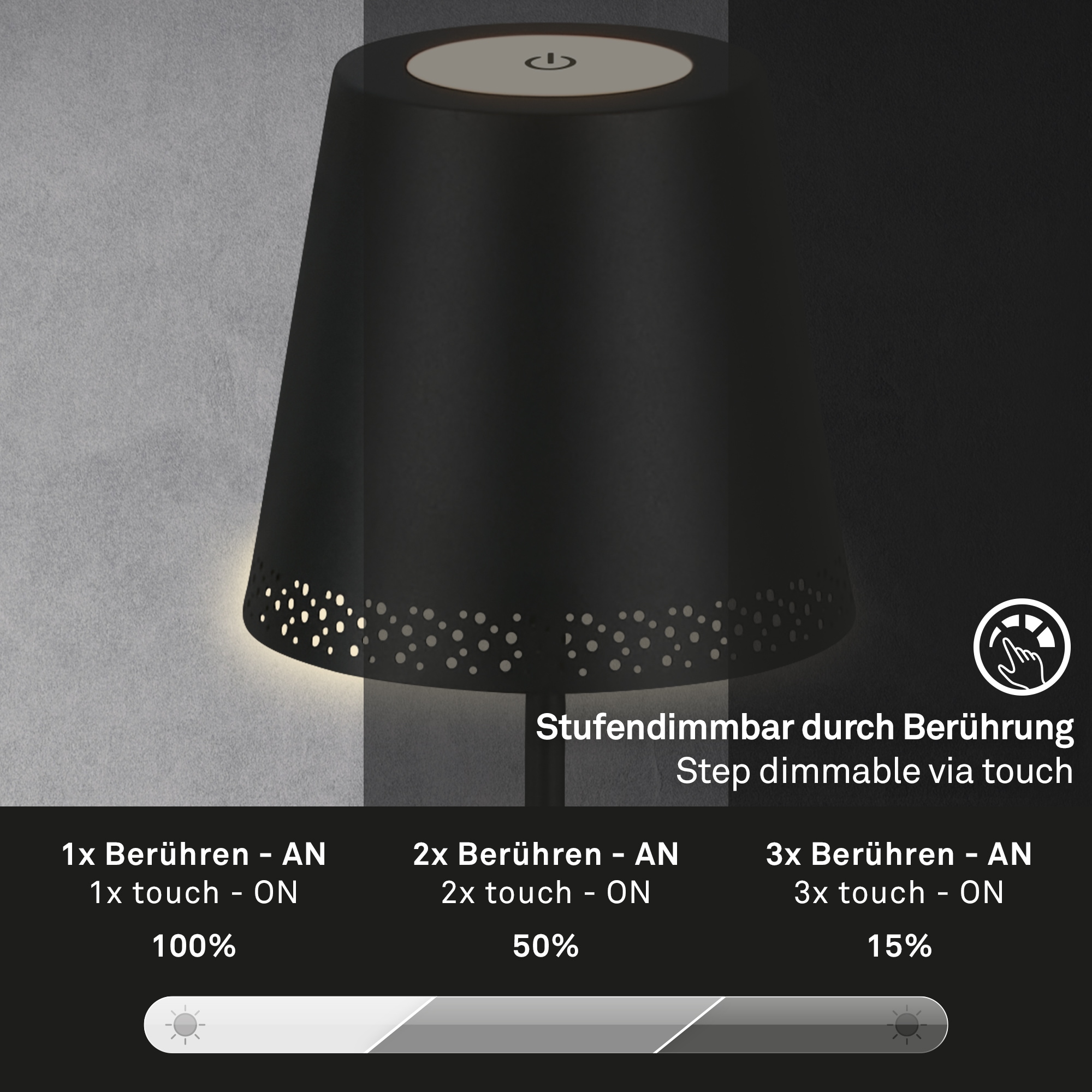Briloner Leuchten Stehlampe »KIKI«