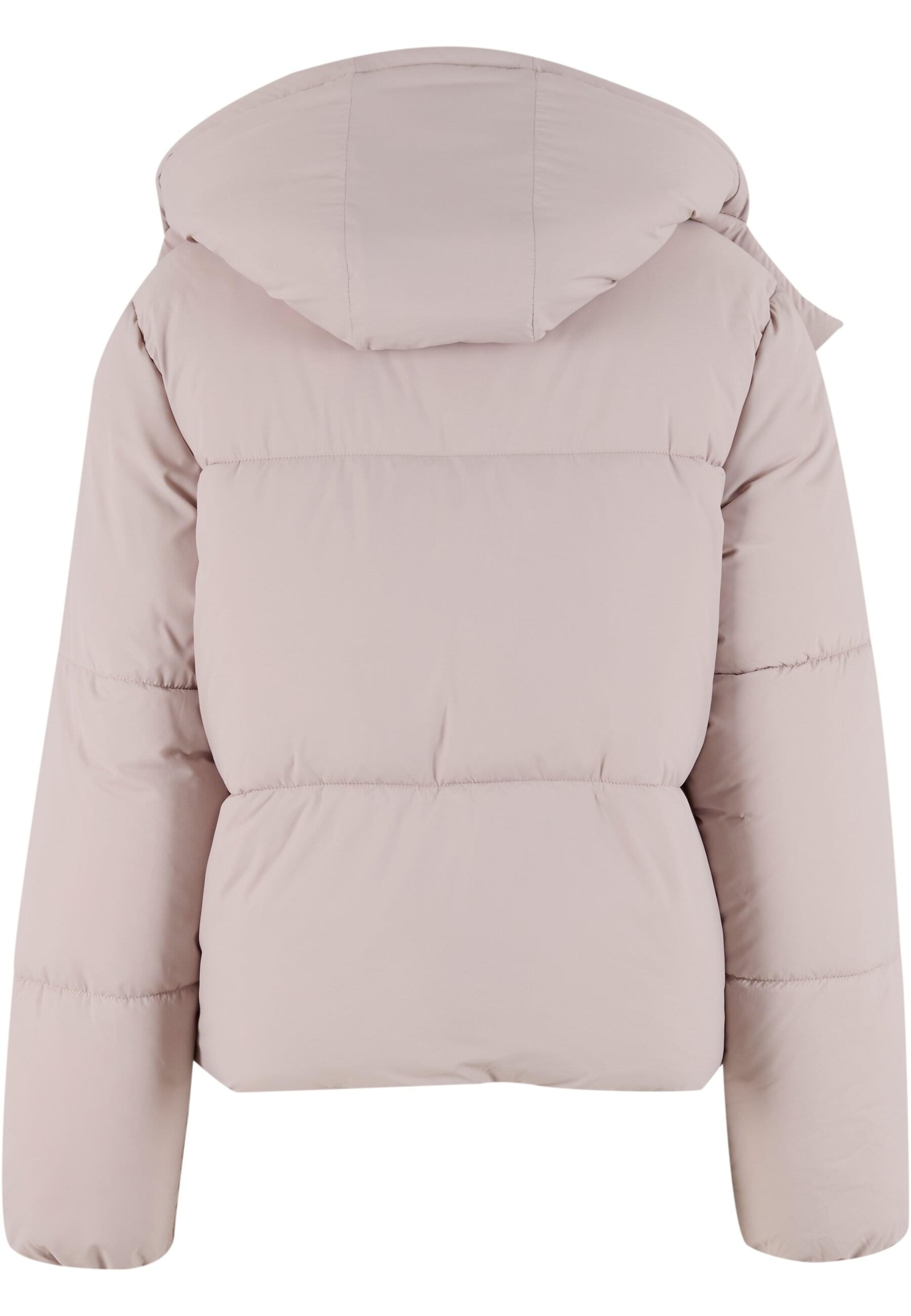 URBAN CLASSICS Winterjacke »Urban Classics Ladies Hooded Collar Puffer Jacket« 1 Stk. tlg. mit Kapuze