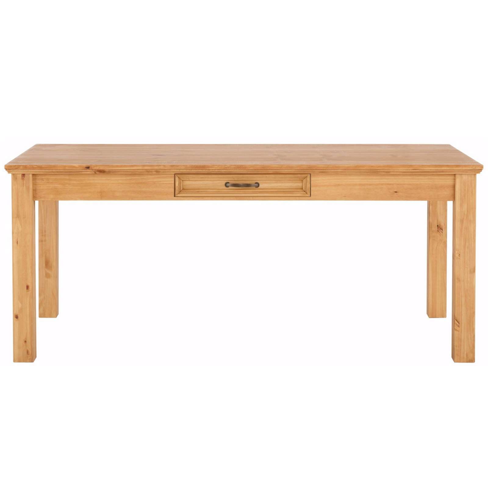 Home affaire Esstisch »Selma«, mit Schublade, aus massivem Kiefernholz, Breite 180 cm