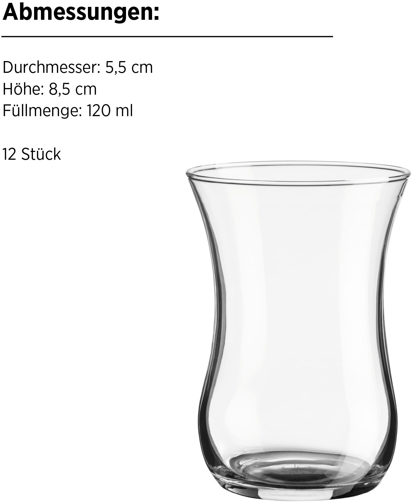 MÄSER Teeglas